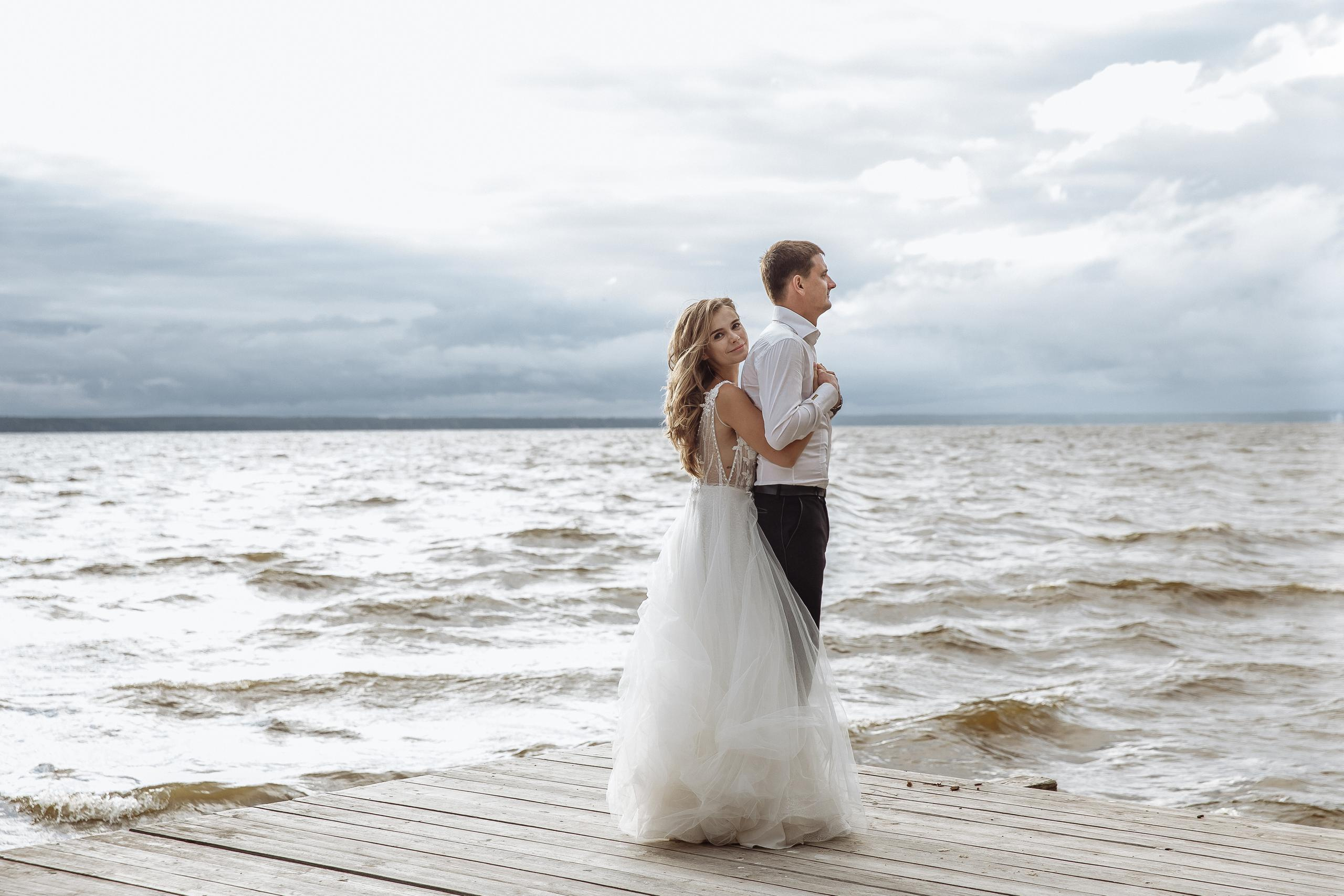 Свадебное love story на горе-море. Свадебный и портретный фотограф в Нижнем Новгороде и Нижегородской обл