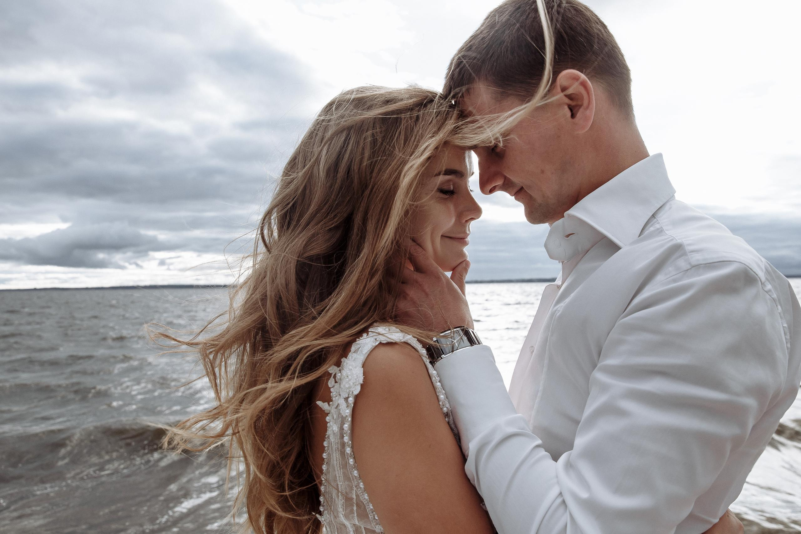 Свадебное love story на горе-море. Свадебный и портретный фотограф в Нижнем Новгороде и Нижегородской обл