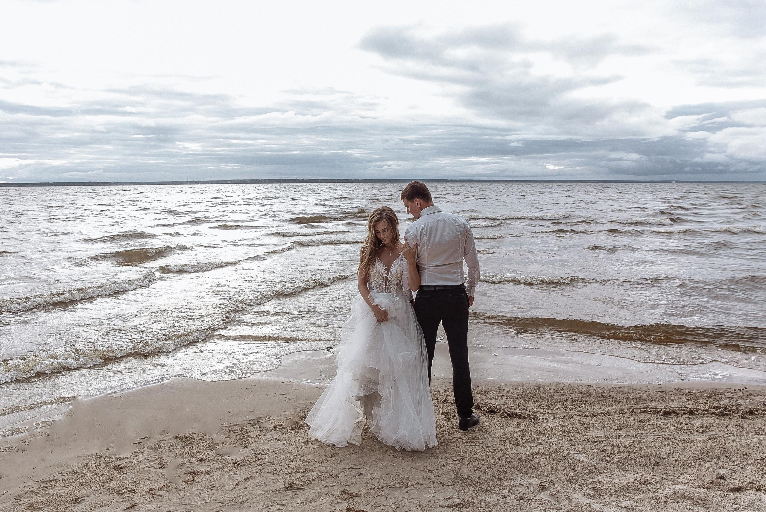 Свадебное love story на горе-море. Свадебный и портретный фотограф в Нижнем Новгороде и Нижегородской обл
