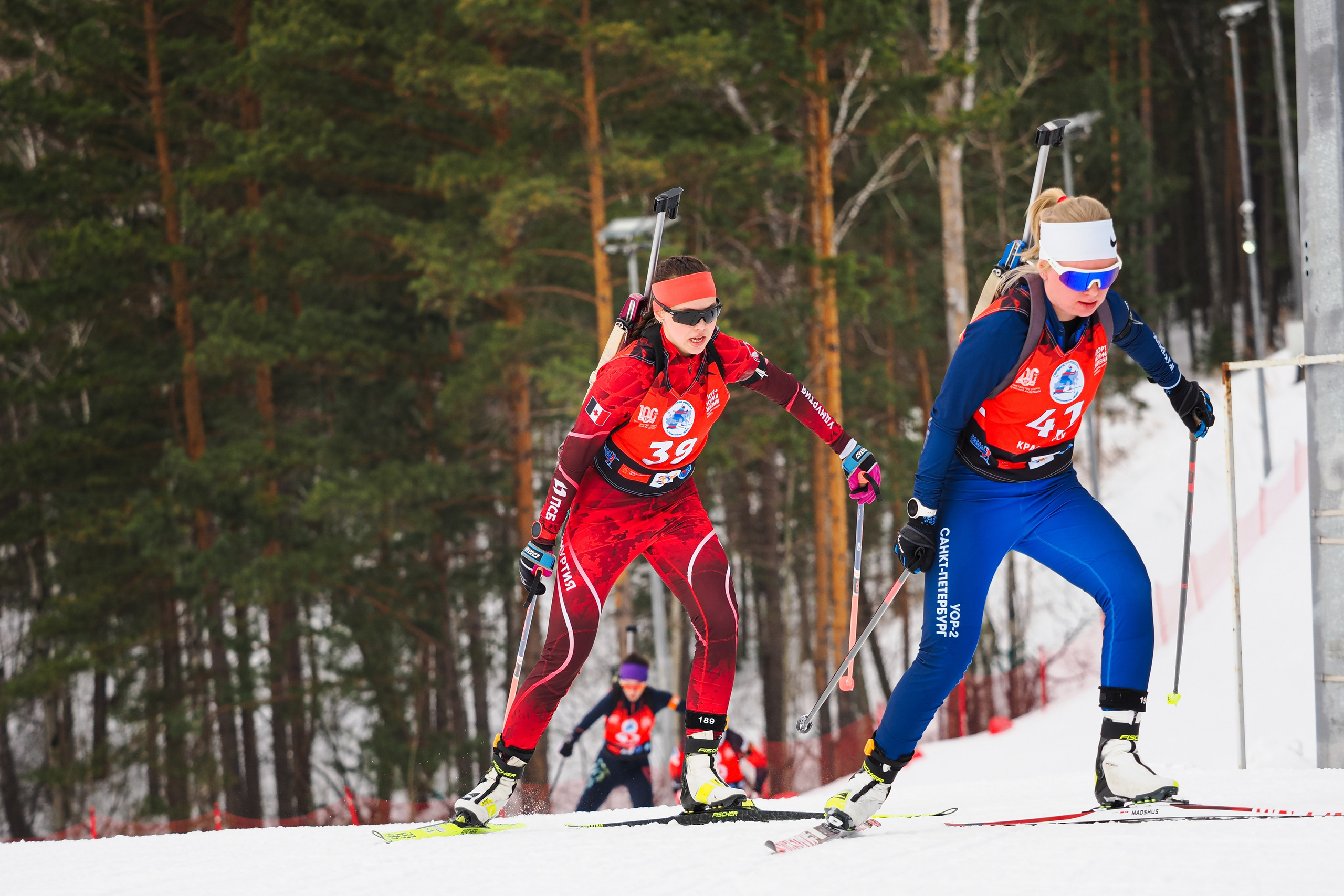 Биатлон / Первенство России. Репортажный фотограф Алексей Козьмин