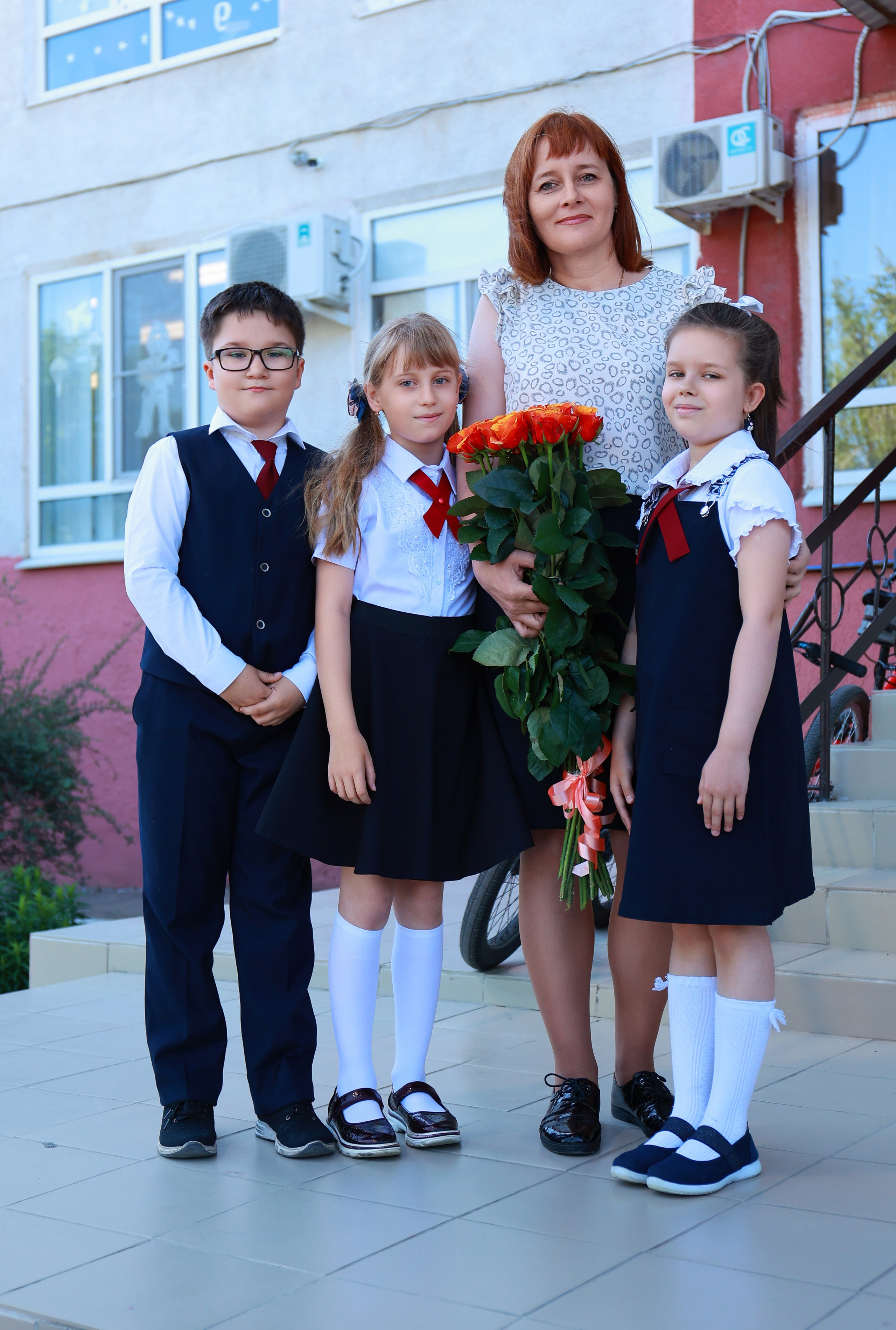 Школа 93 (2-й класс). Детский семейный фотограф Краснодар