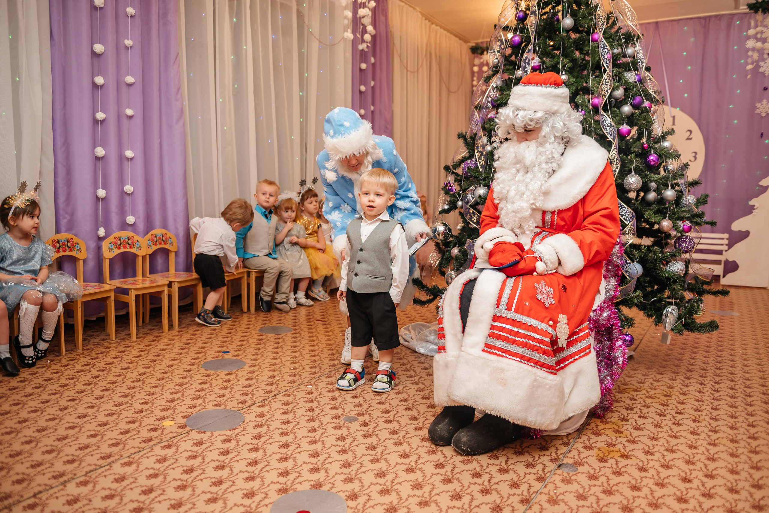 Новогодний утренник ДС № 99. Свадебный и семейный фотограф в Дзержинске Екатерина Шулакова