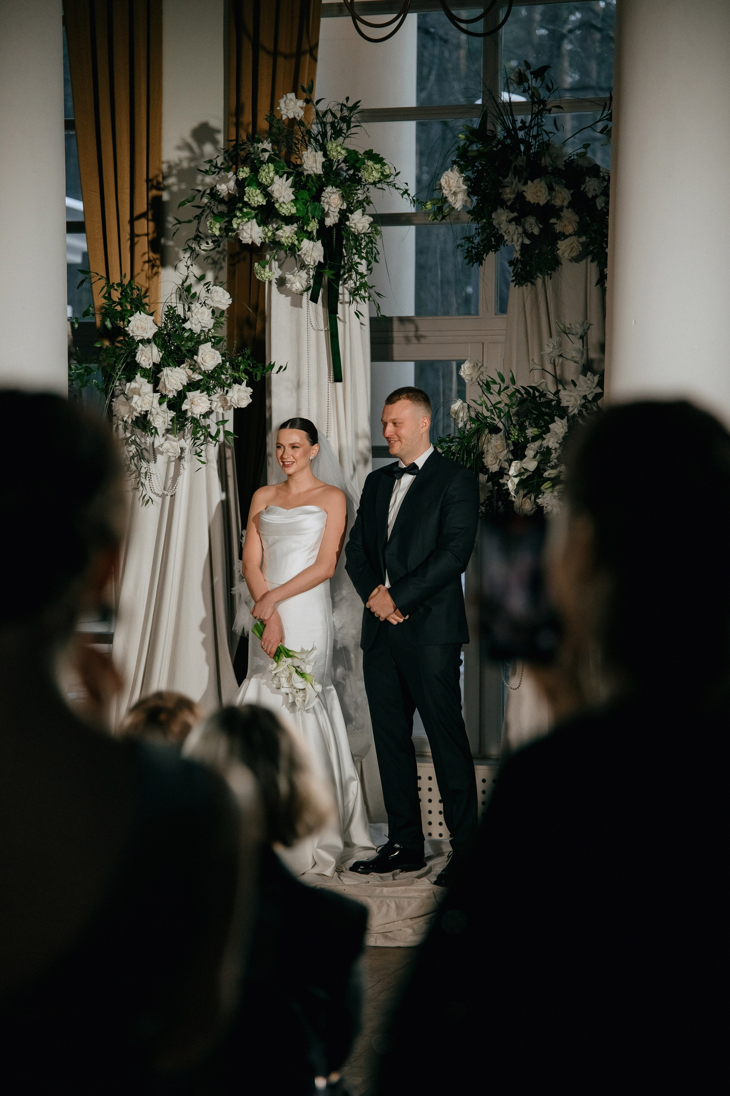 Свадебный банкет на вилле Политика. Свадебный фотограф Москва