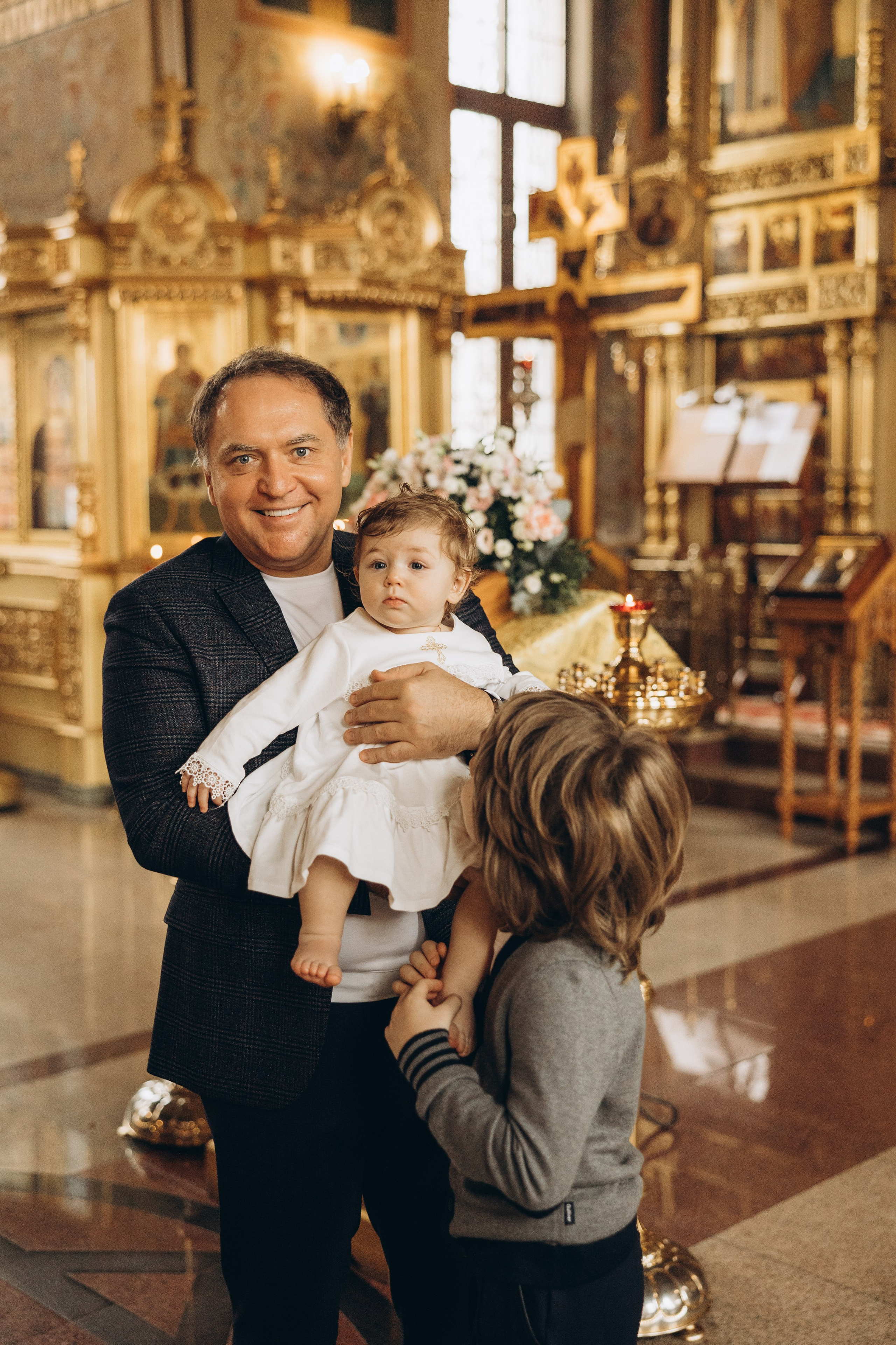 Крещение Дианы. Семейный фотограф в Москве Виктория Ястребинская