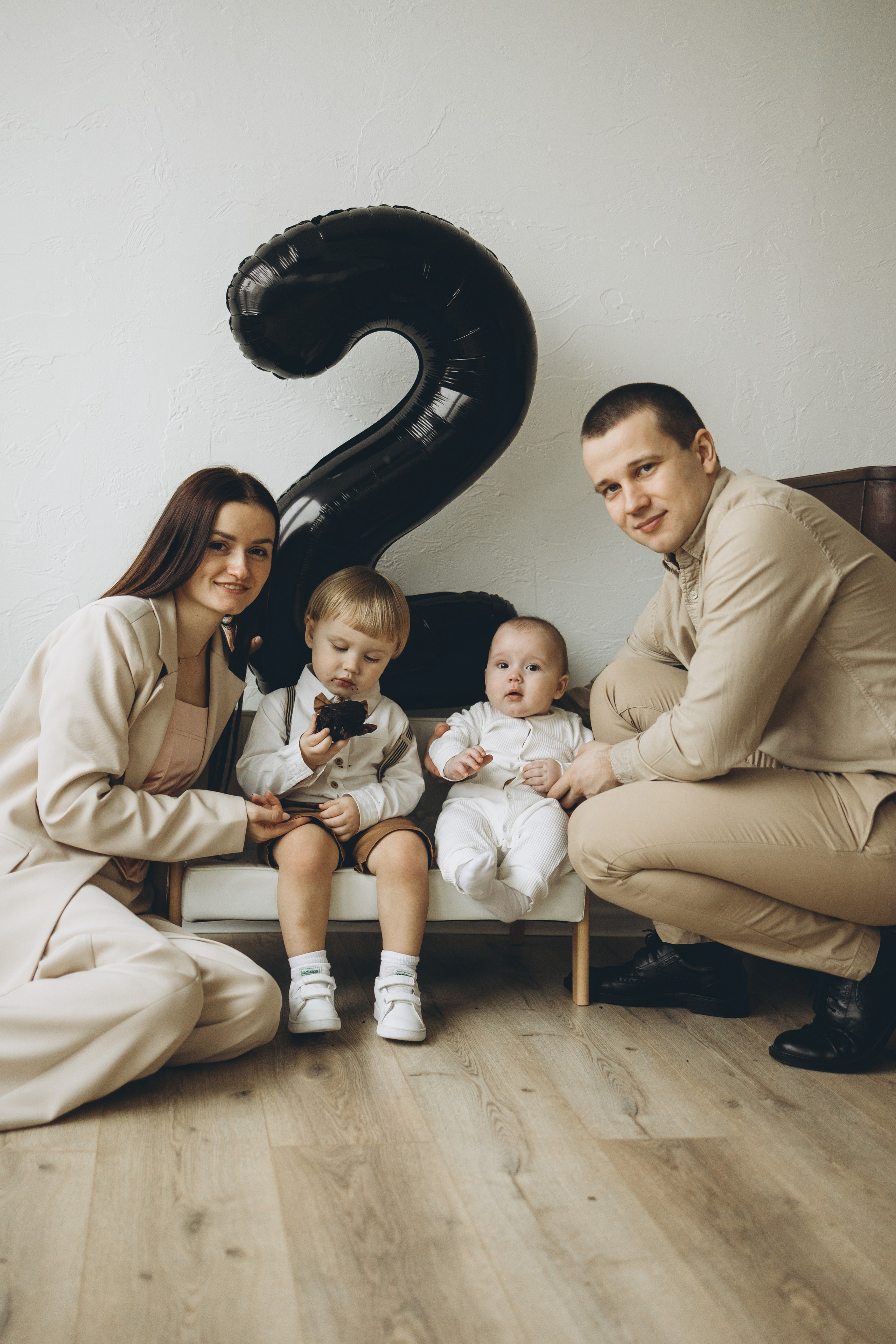 Настя, Паша, Дима и Саша. Семейный фотограф в Москве Виктория Ястребинская