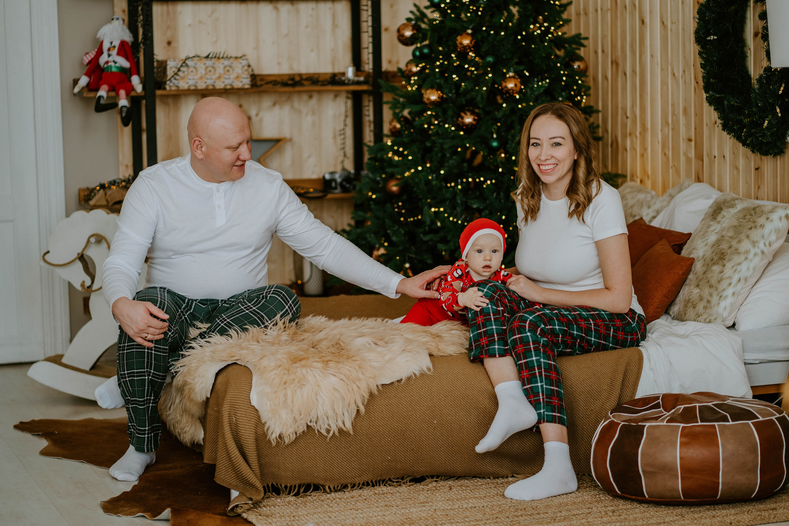 Новогодняя Елена, Степан и Тёмочка. Семейный и детский фотограф в Ростове-на-Дону Екатерина Шевченко