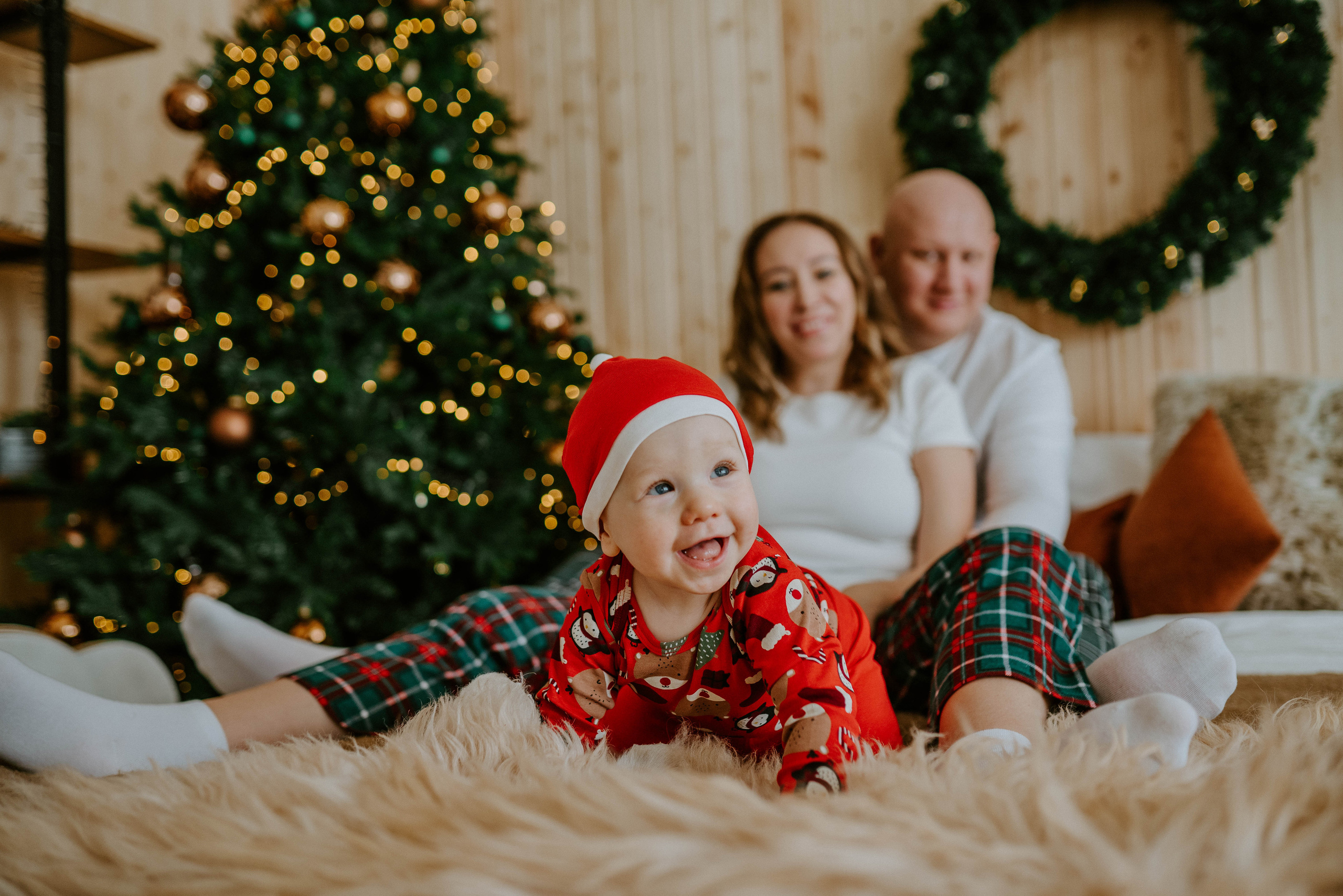Новогодняя Елена, Степан и Тёмочка. Семейный и детский фотограф в Ростове-на-Дону Екатерина Шевченко