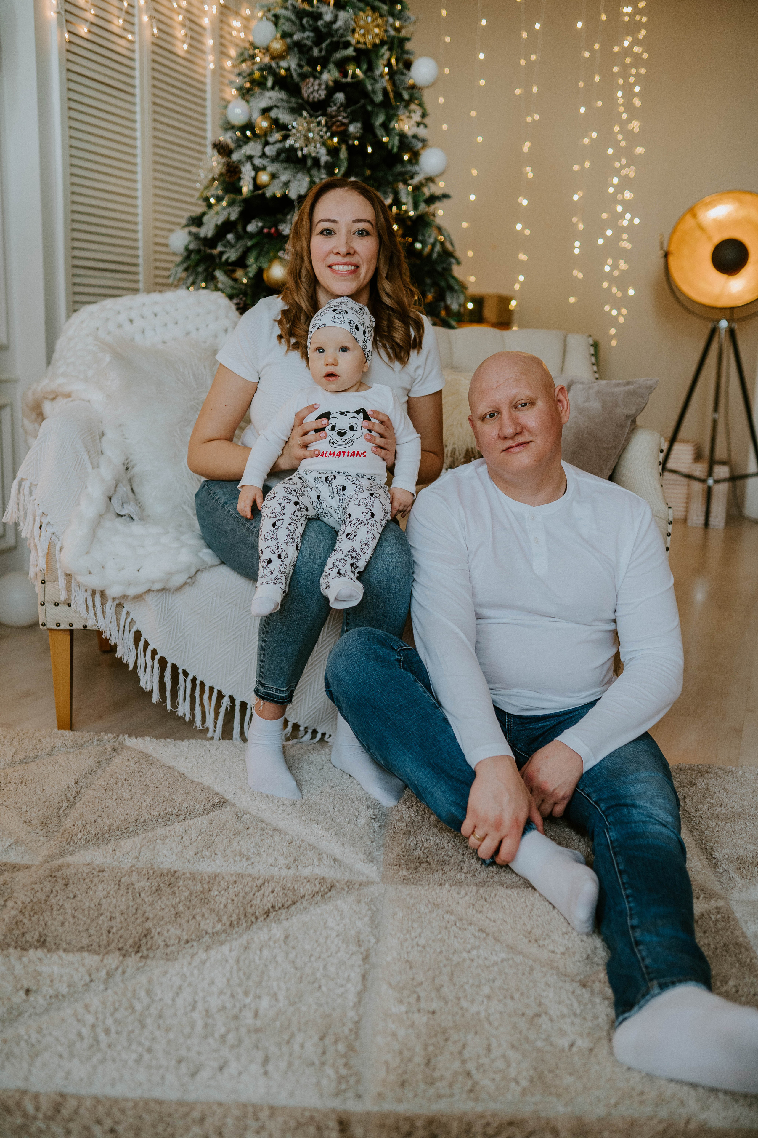 Новогодняя Елена, Степан и Тёмочка. Семейный и детский фотограф в Ростове-на-Дону Екатерина Шевченко