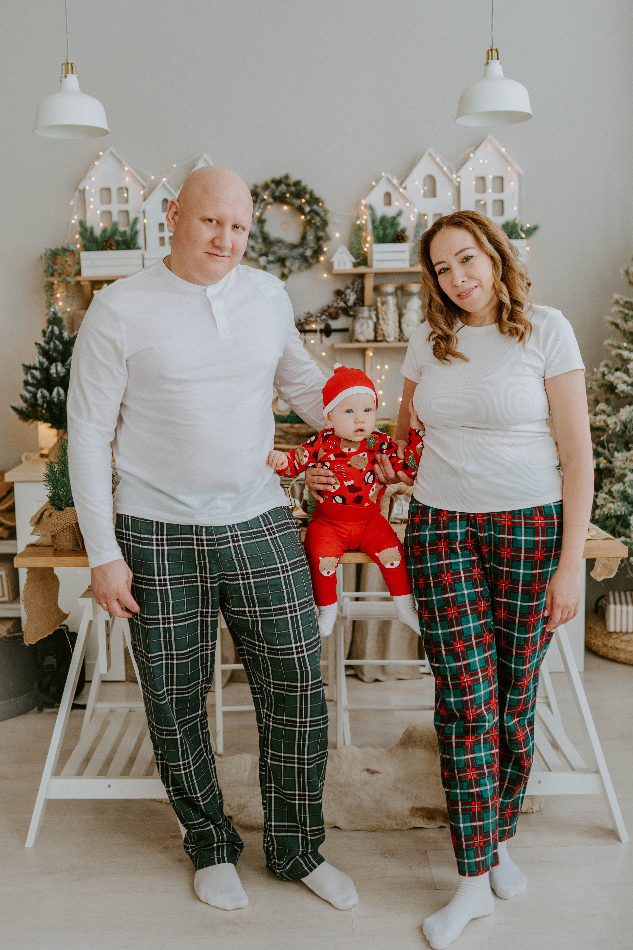 Новогодняя Елена, Степан и Тёмочка. Семейный и детский фотограф в Ростове-на-Дону Екатерина Шевченко