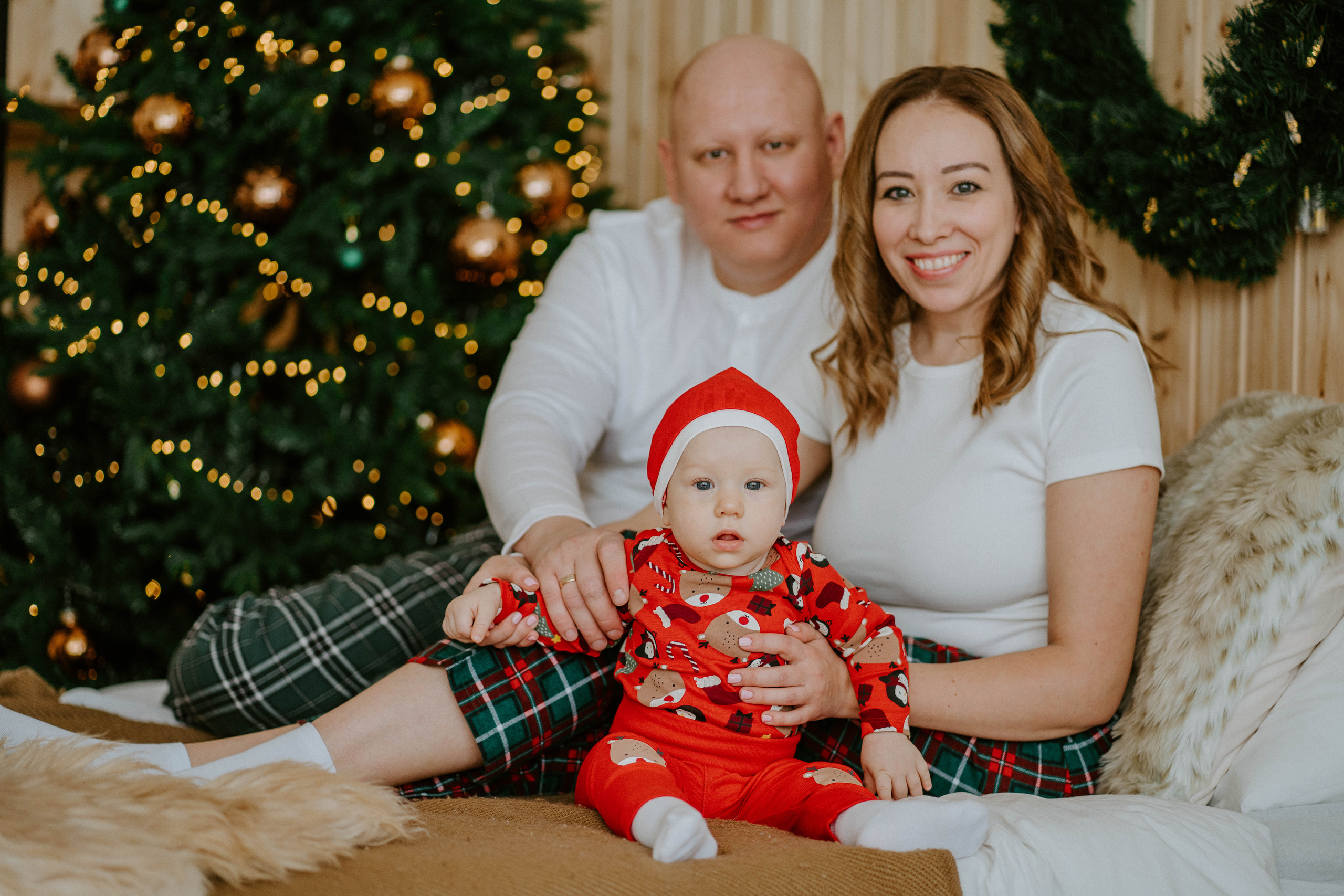 Новогодняя Елена, Степан и Тёмочка. Семейный и детский фотограф в Ростове-на-Дону Екатерина Шевченко