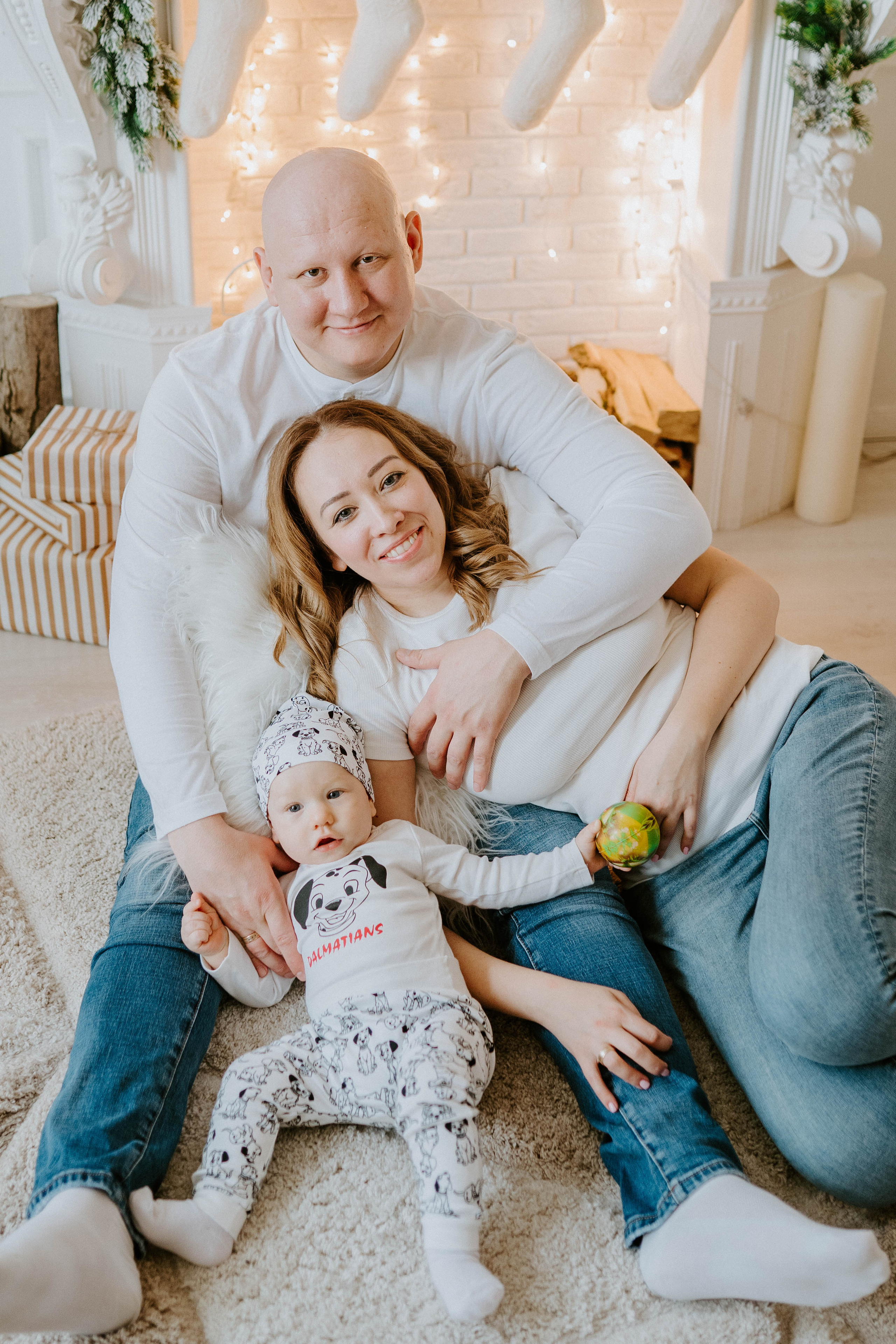 Новогодняя Елена, Степан и Тёмочка. Семейный и детский фотограф в Ростове-на-Дону Екатерина Шевченко