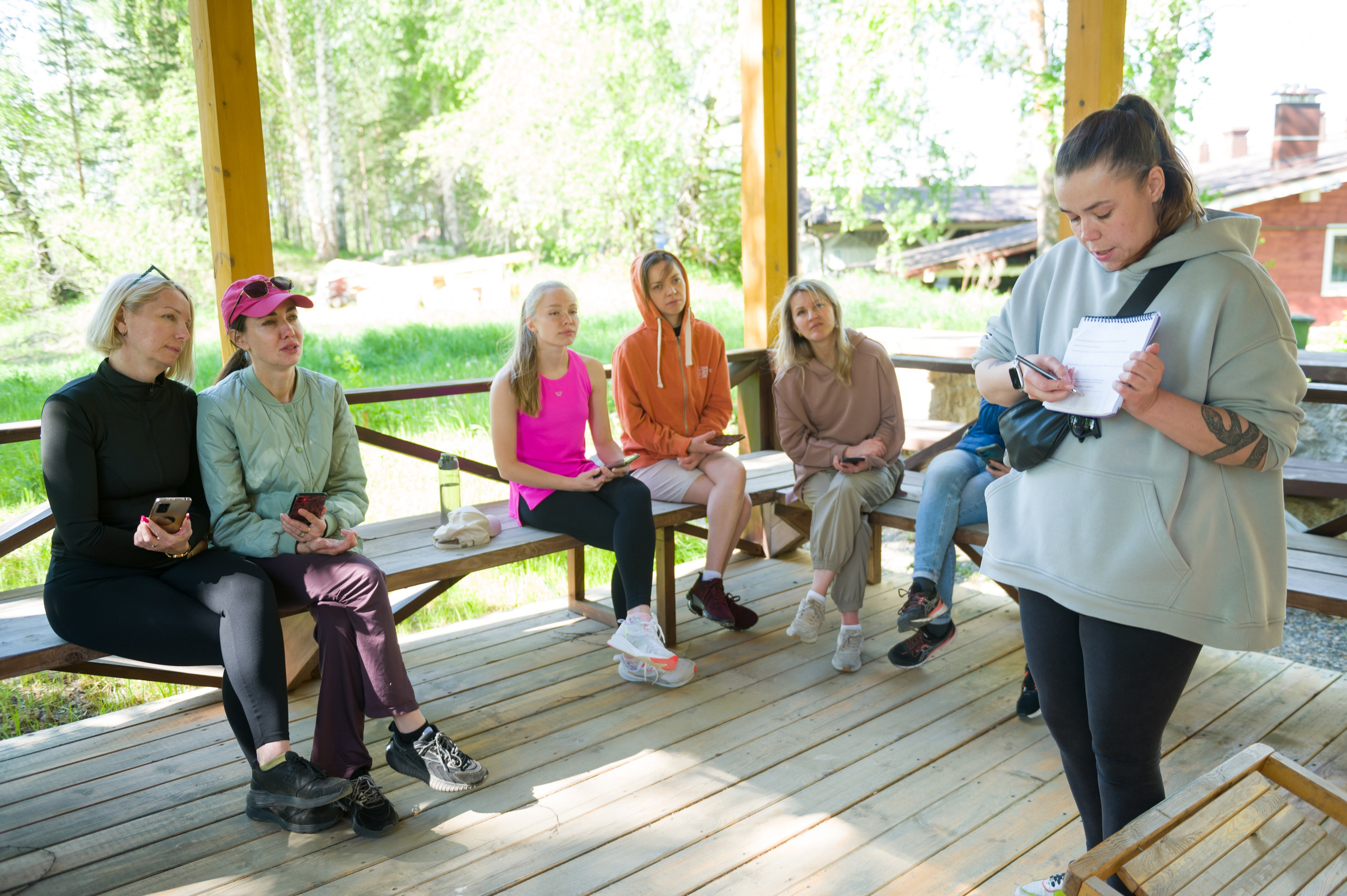 Фитнес кэмп. Фотограф Зырянова Яна, Снежинск, Екатеринбург, Челябинск