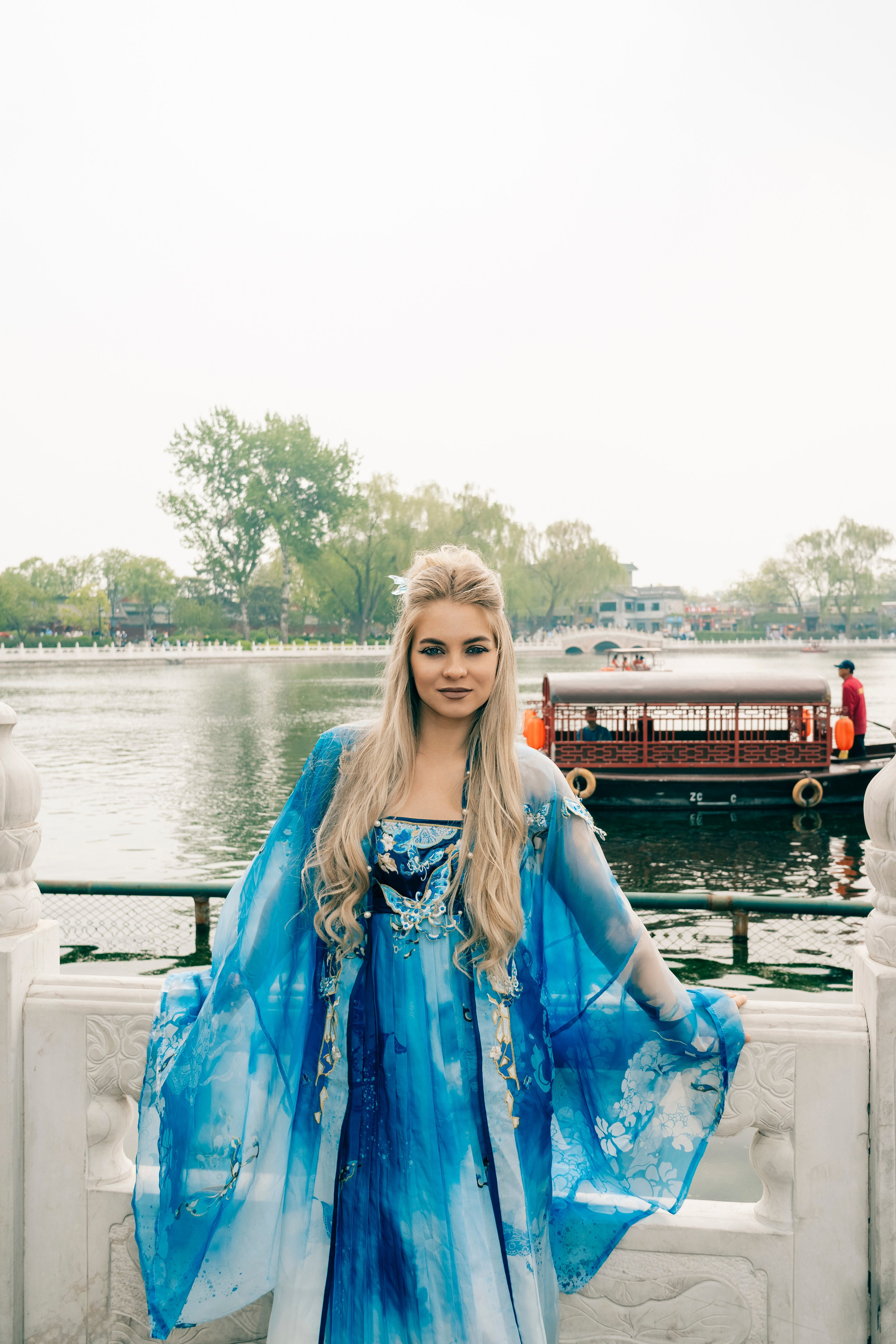 Photoshoot in Hanfu dresses