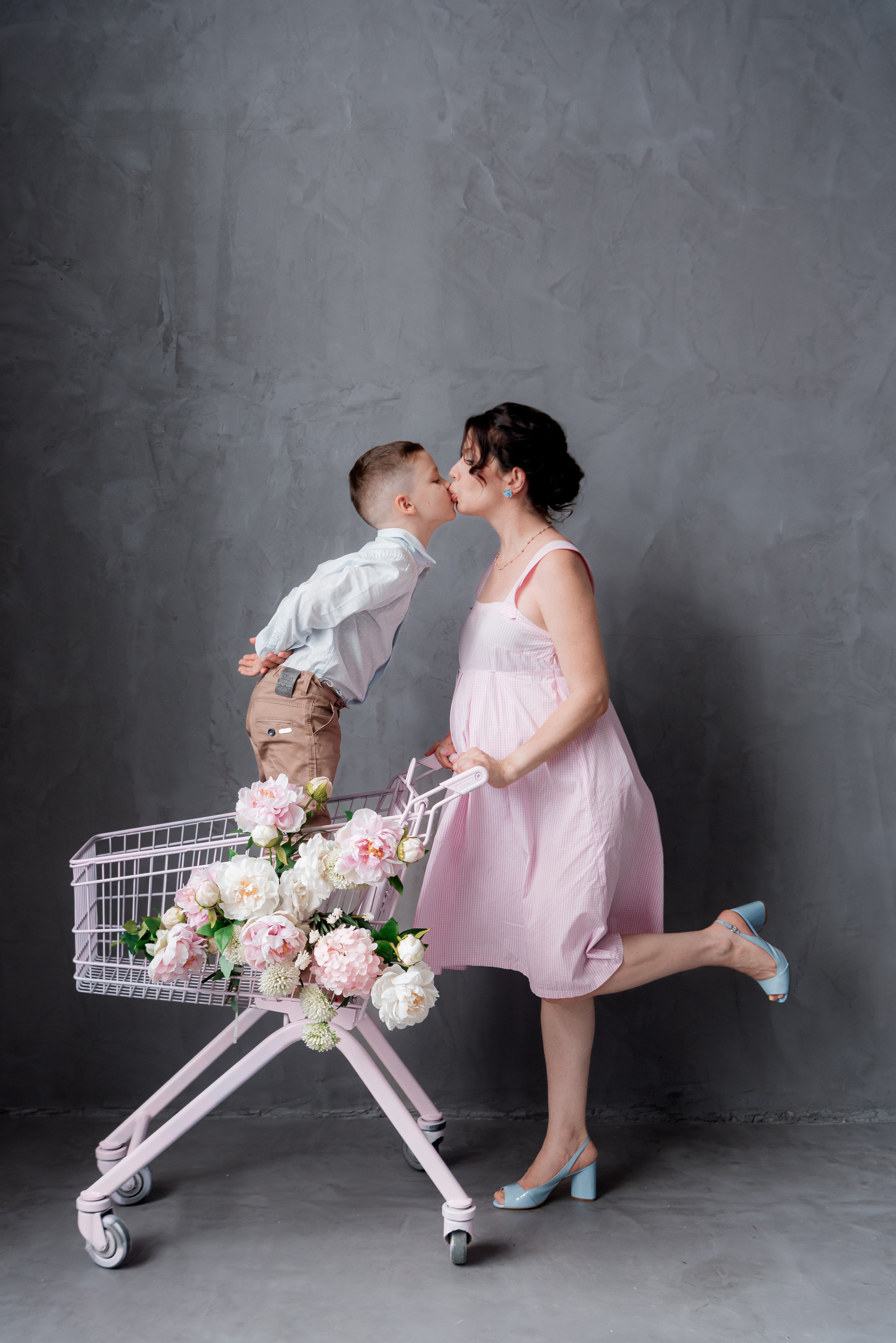 Мама и Сын в студии Патрики. Фотограф в Волгограде и Волжском Александр Горбань