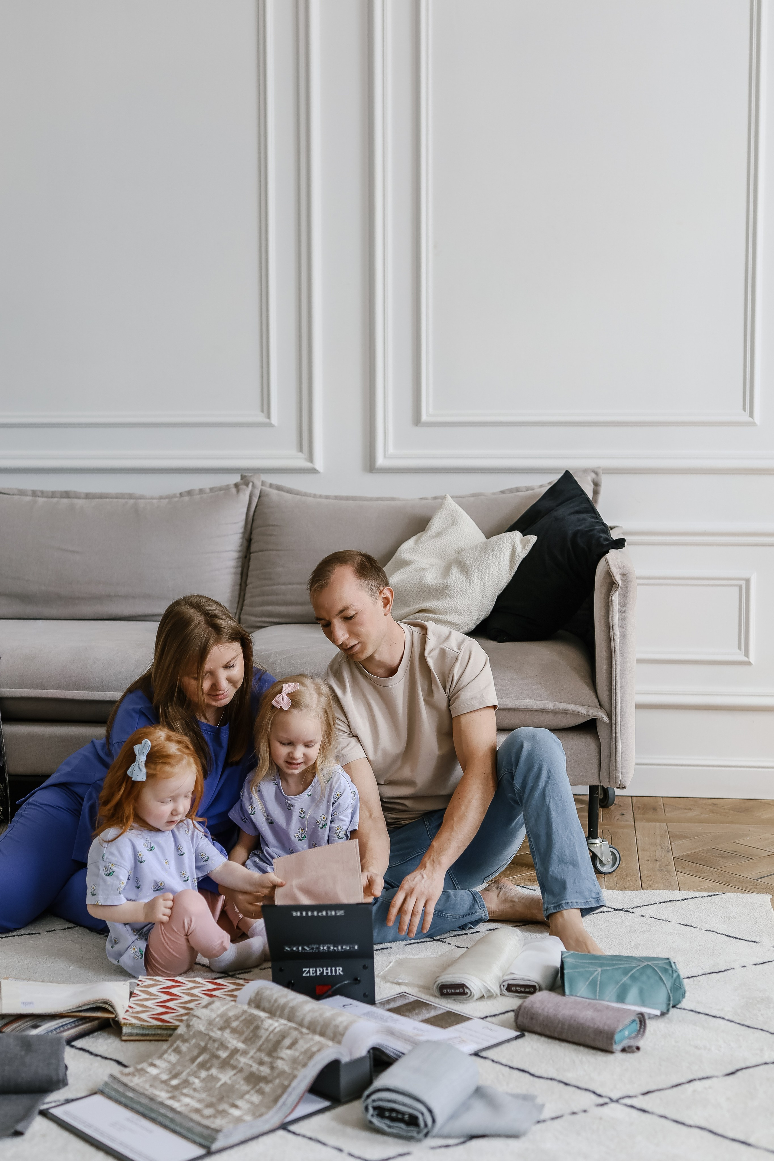 Портьерный салон Декорика. Фотопродакшн продающего контента