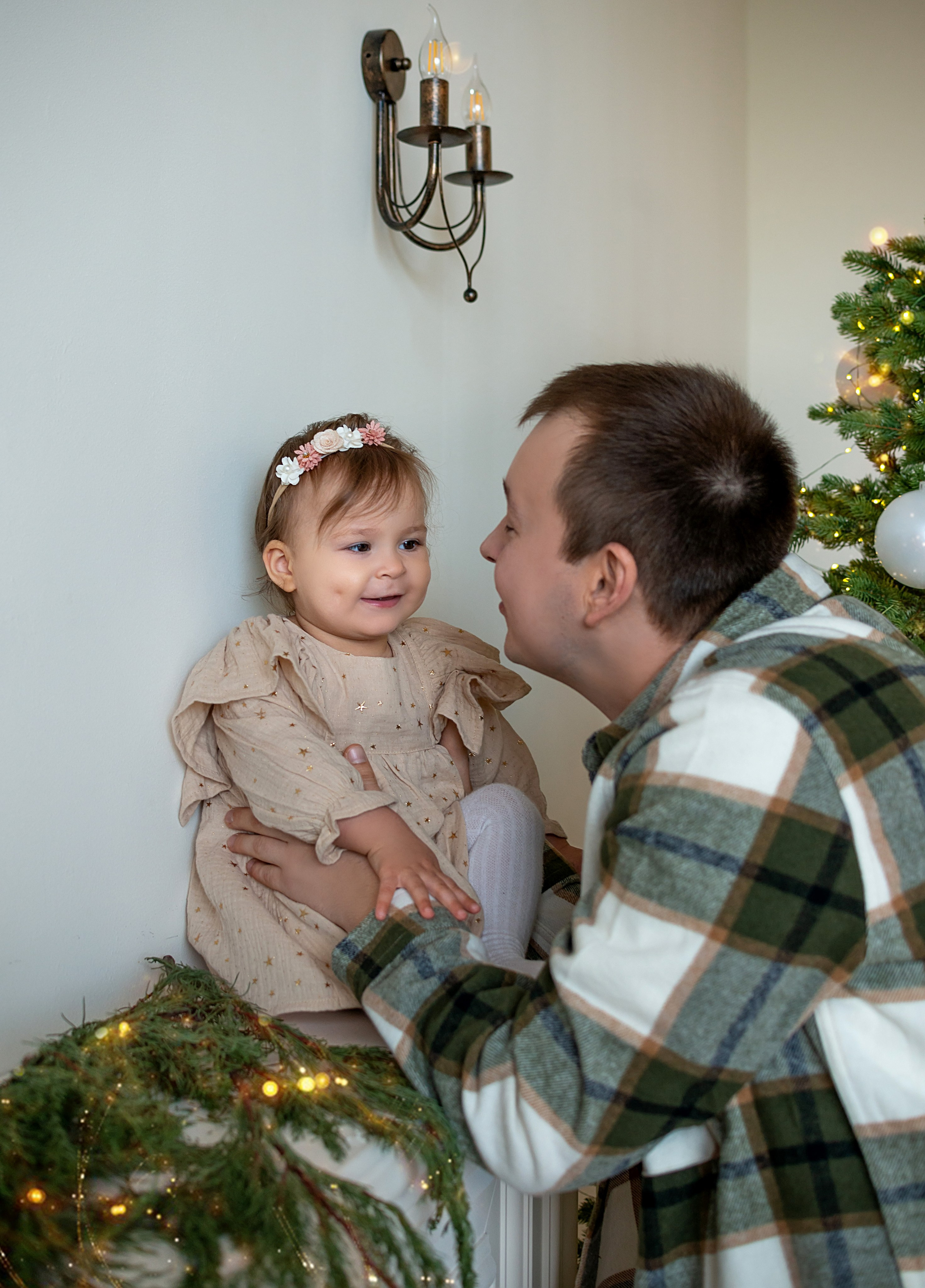 Новогодняя семейная фотосессия в Краснодаре 2023-2024. Фотограф новорожденных Краснодар Малышенко Надежда