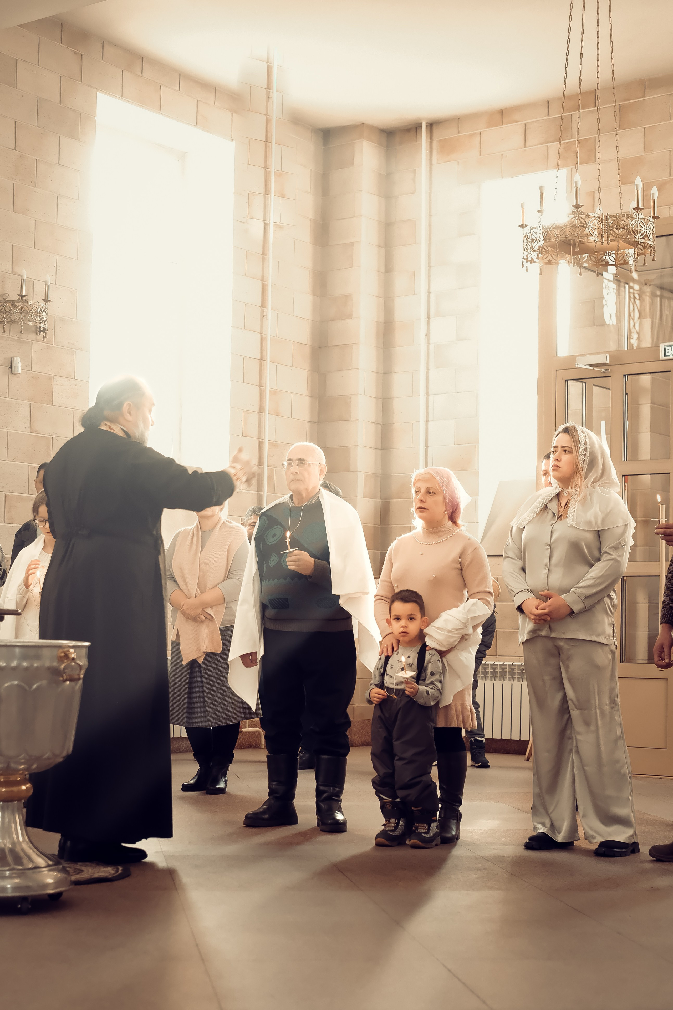 Крещение Валерии. Семейный и женский фотограф в городе Благовещенск Надежда Буярова