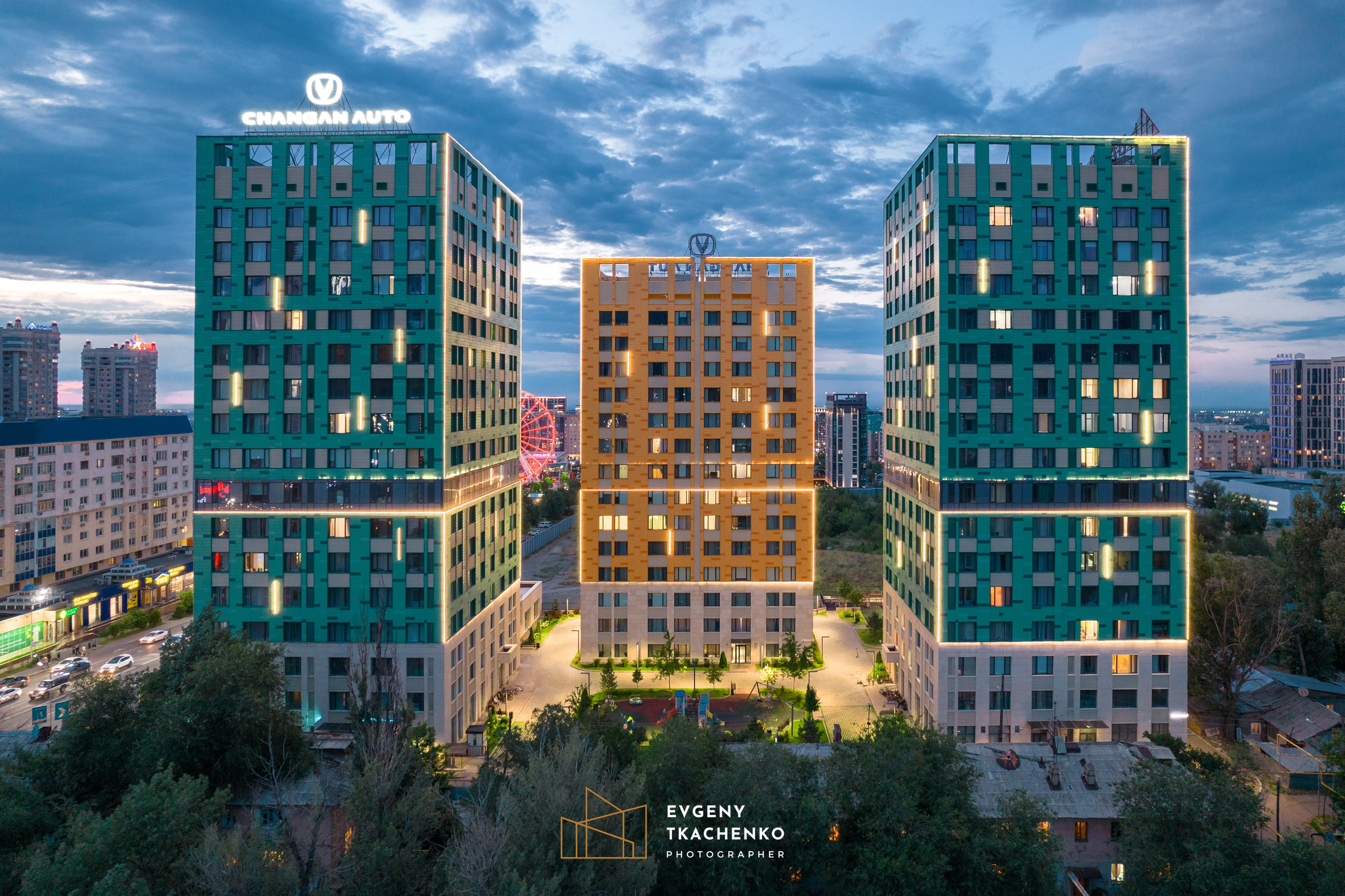 ЖК «Atria». Архитектурный и интерьерный фотограф в Казахстане