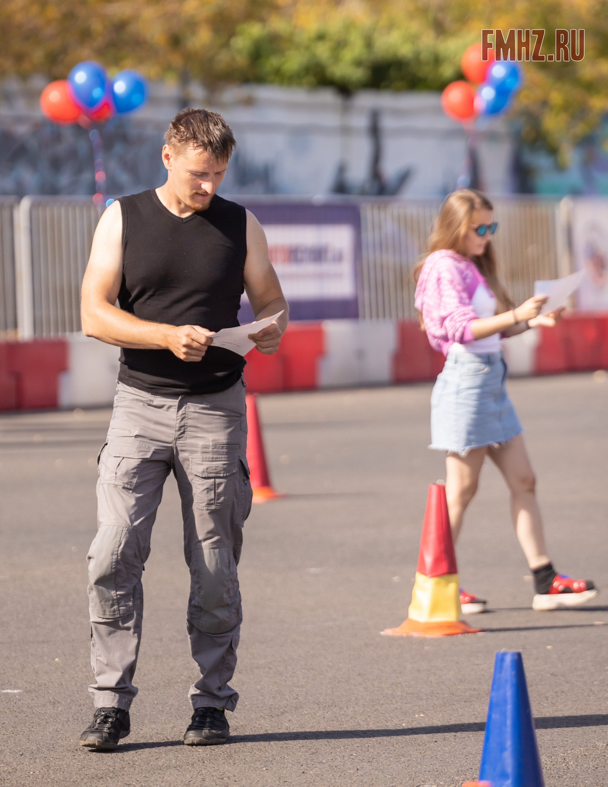Соревнования по мотоджимхане на площадке Мосгортранс 15.09.2024. Фотограф Владимир Охрименко