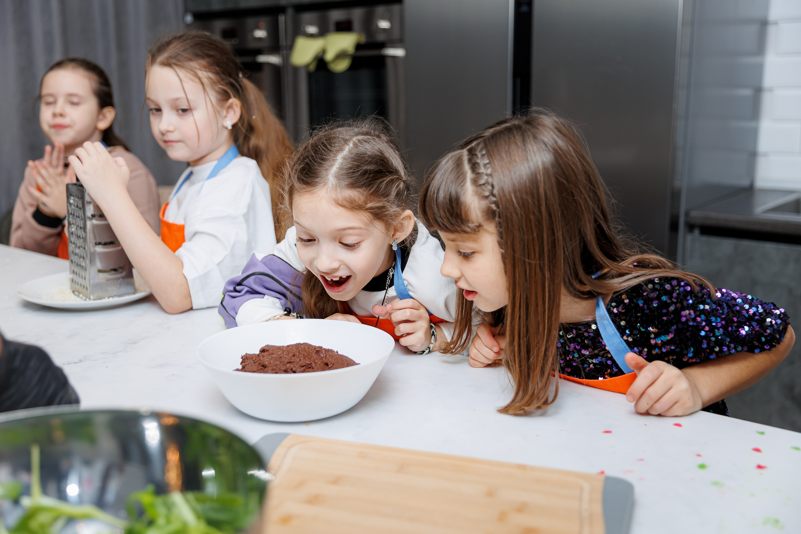 День рождения Насти «Венсдэй во Вкусотеррии». Семейный и детский фотограф Комина Елена, Власиха, Одинцово