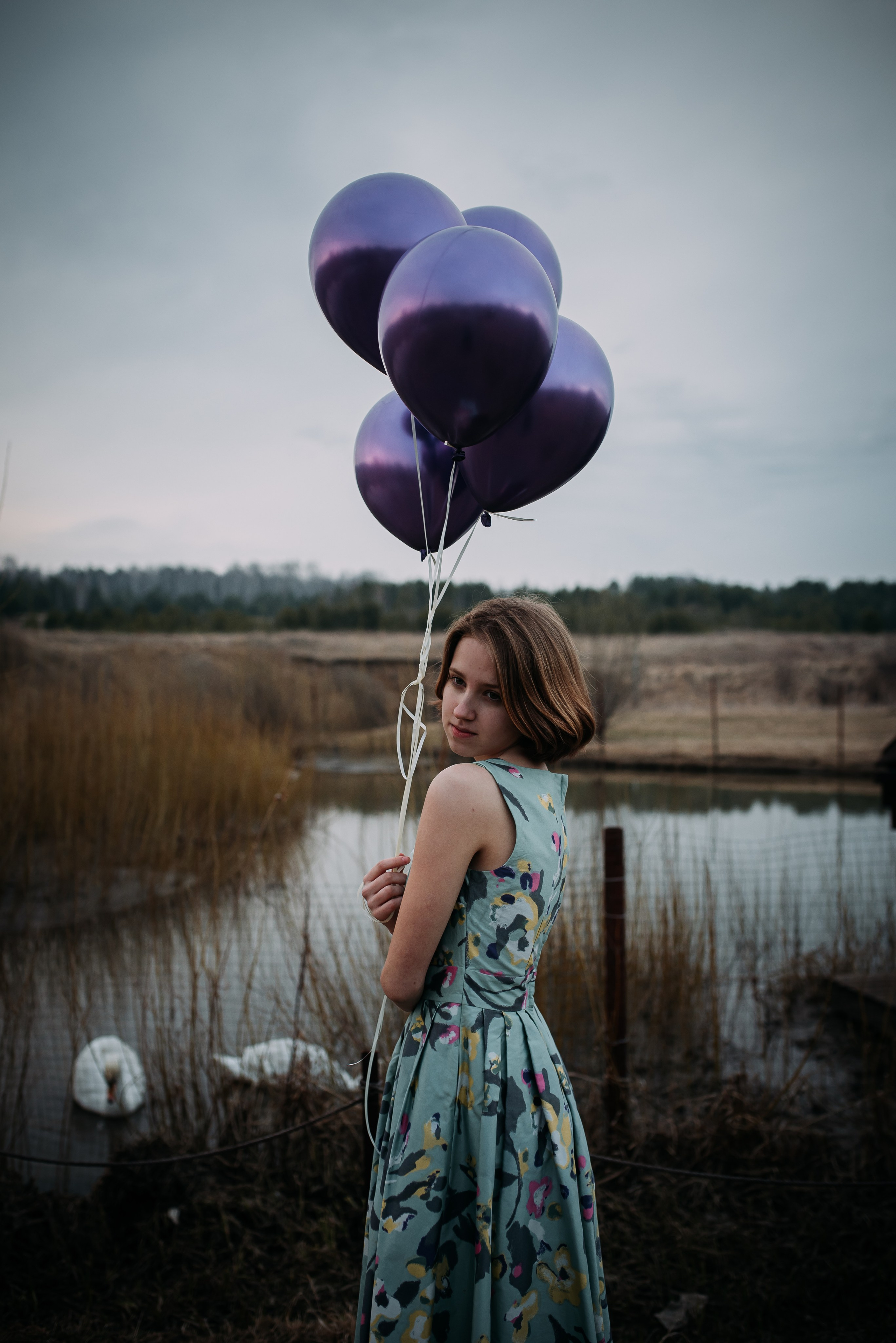 Лаки парк весна шарики. Фотограф в Болгарии. Фотограф в Созополе