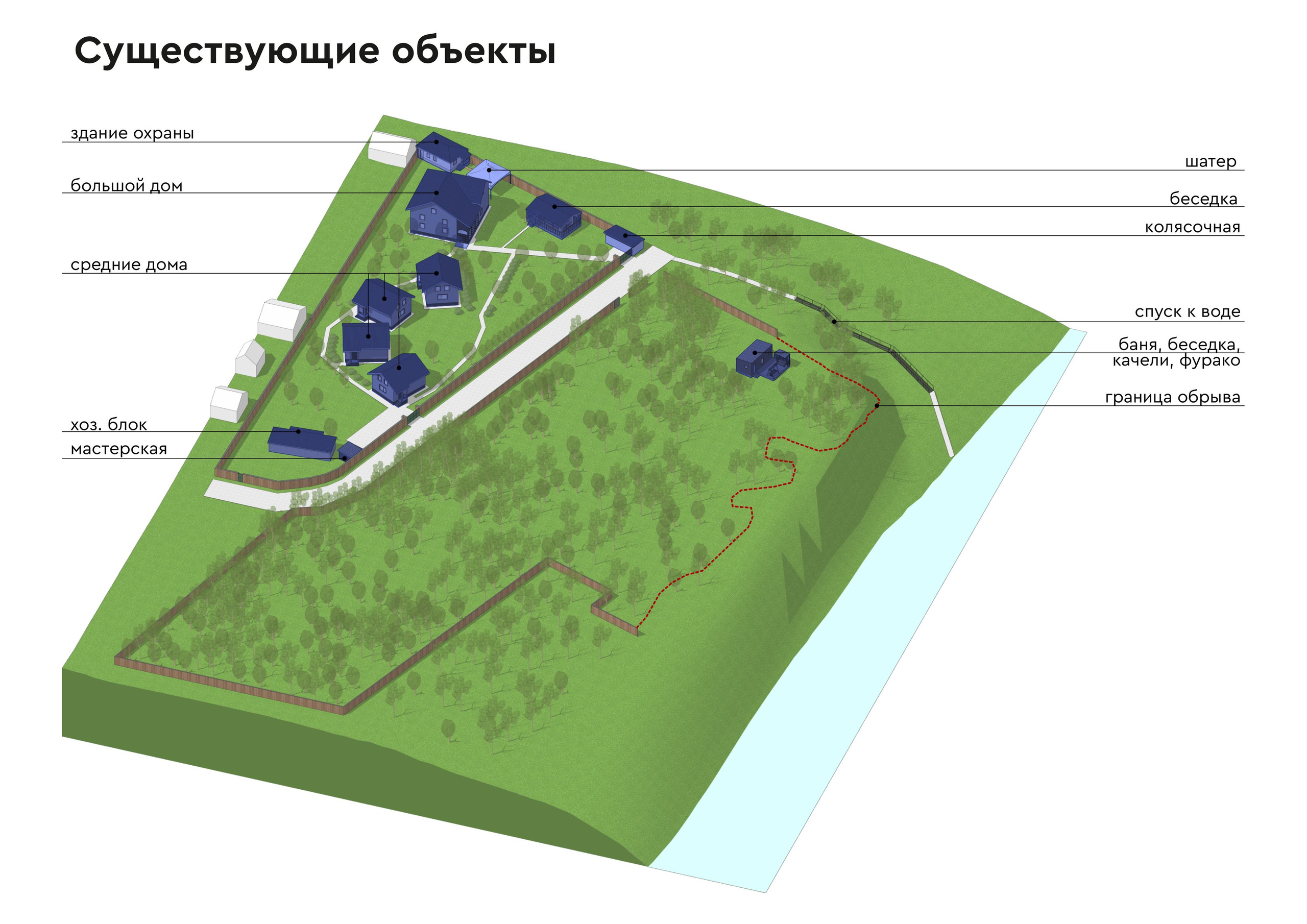 Концепция расширения глемпинга Верхнеуслонский район. Архитектор-дизайнер в Казани