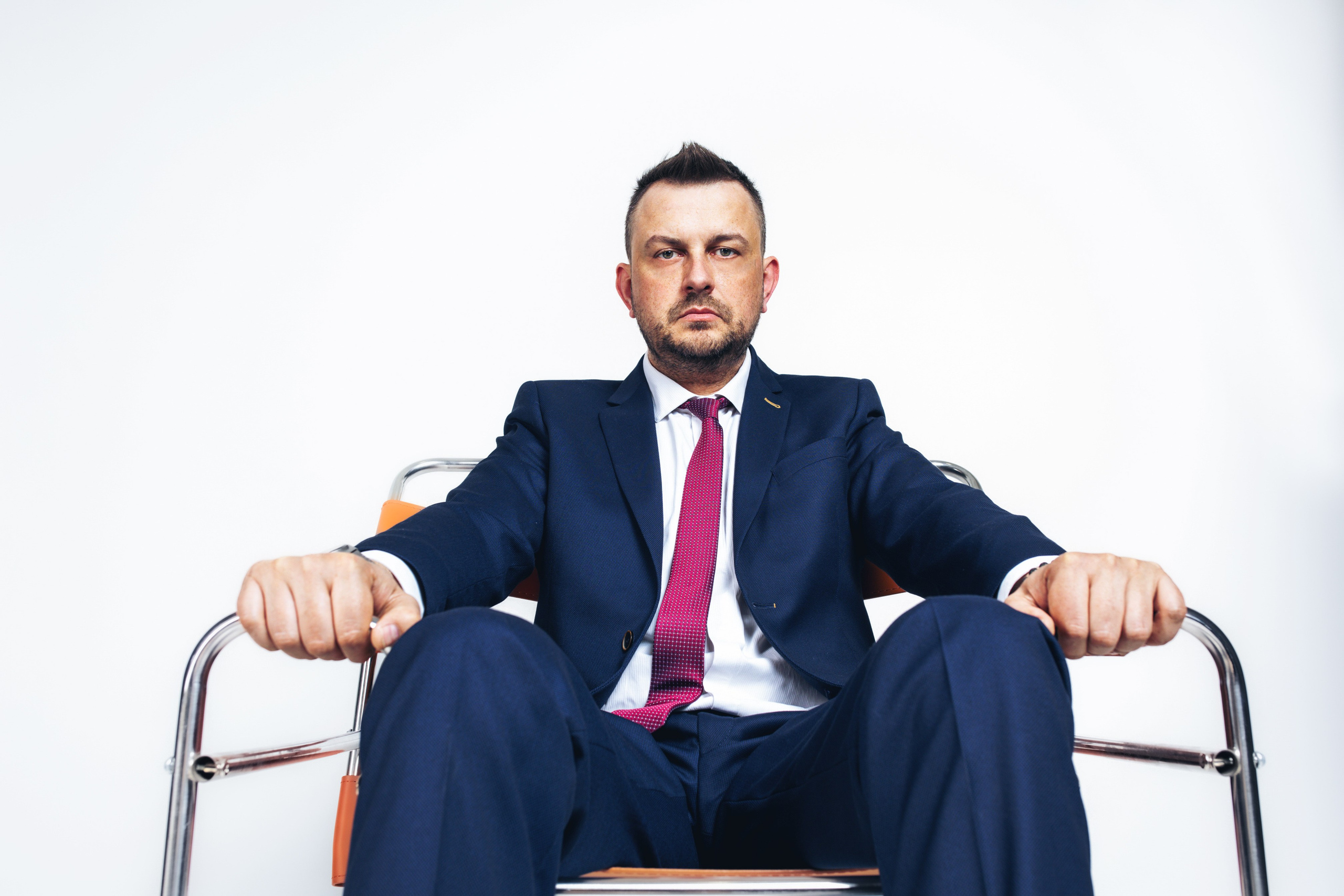 Студийный мужской портрет. Главная