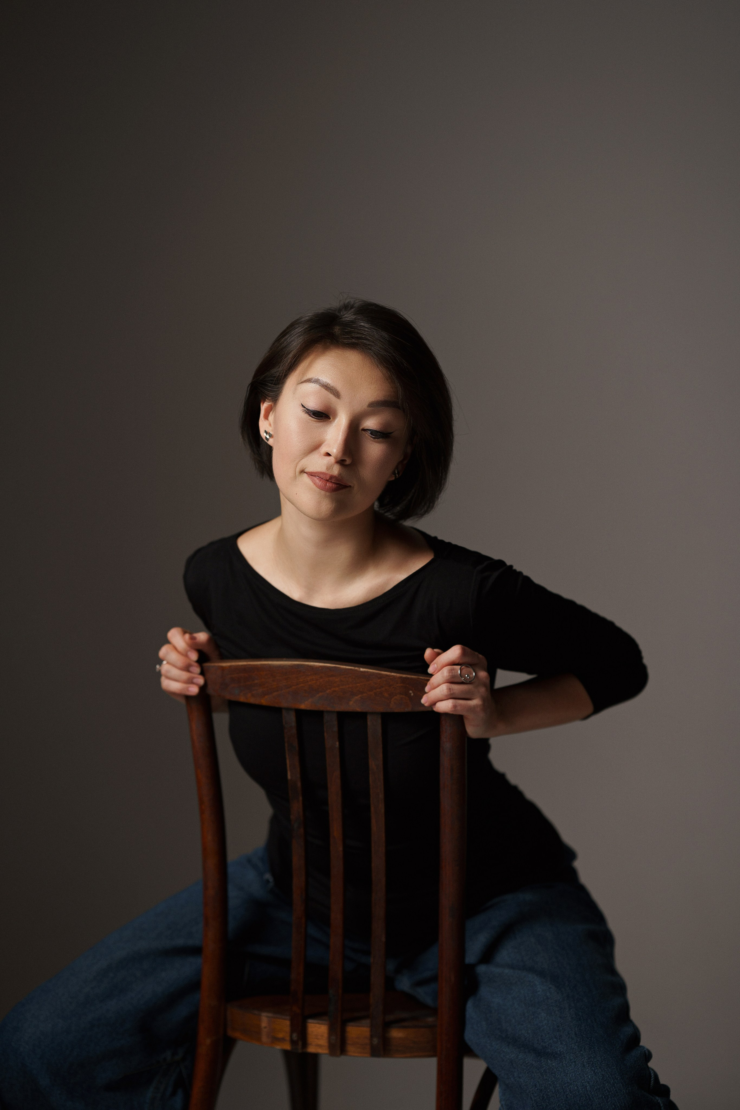 Женская фотосессия с эмоциональными кадрами