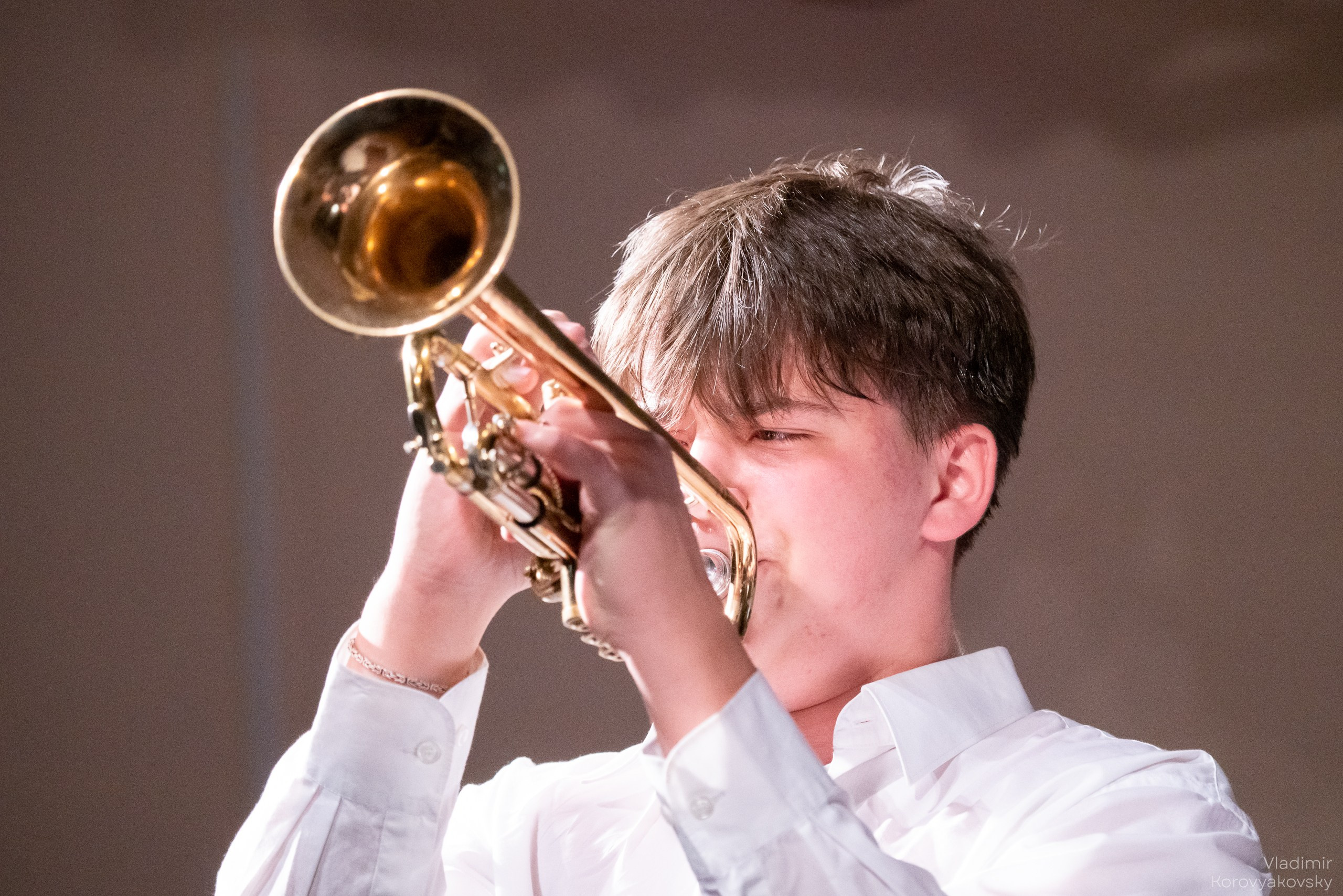 Новогодний концерт Духового оркестра ЦГИ. Фотограф Владимир Коровяковский