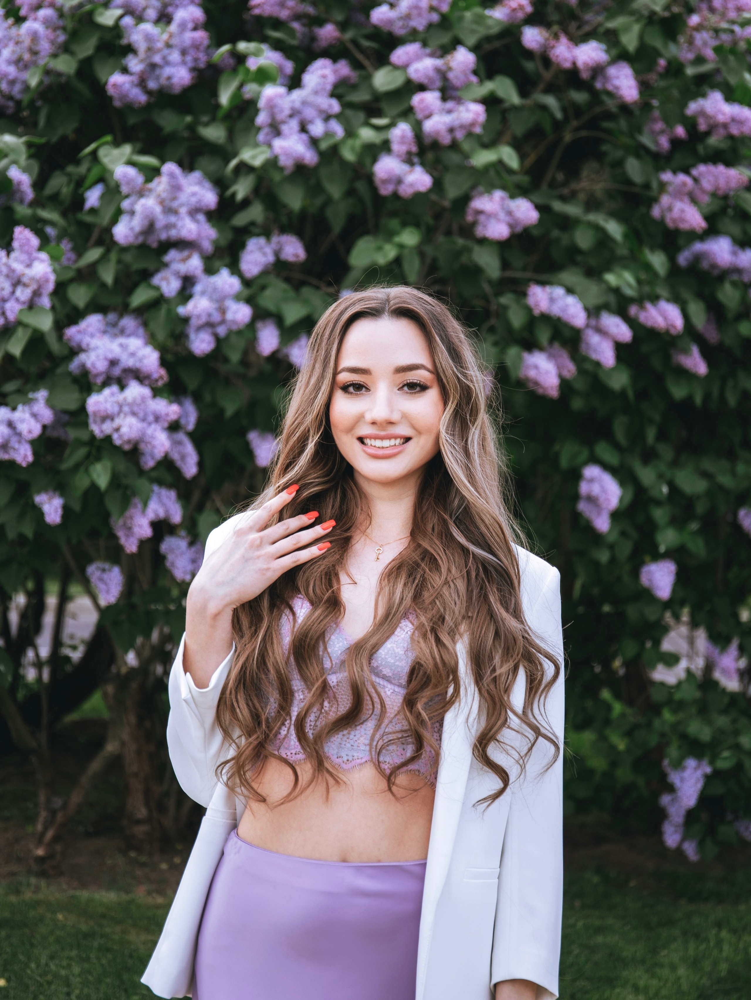 Цветение сирени на ВДНХ. Свадебный и семейный фотограф в Москве Мила Широких
