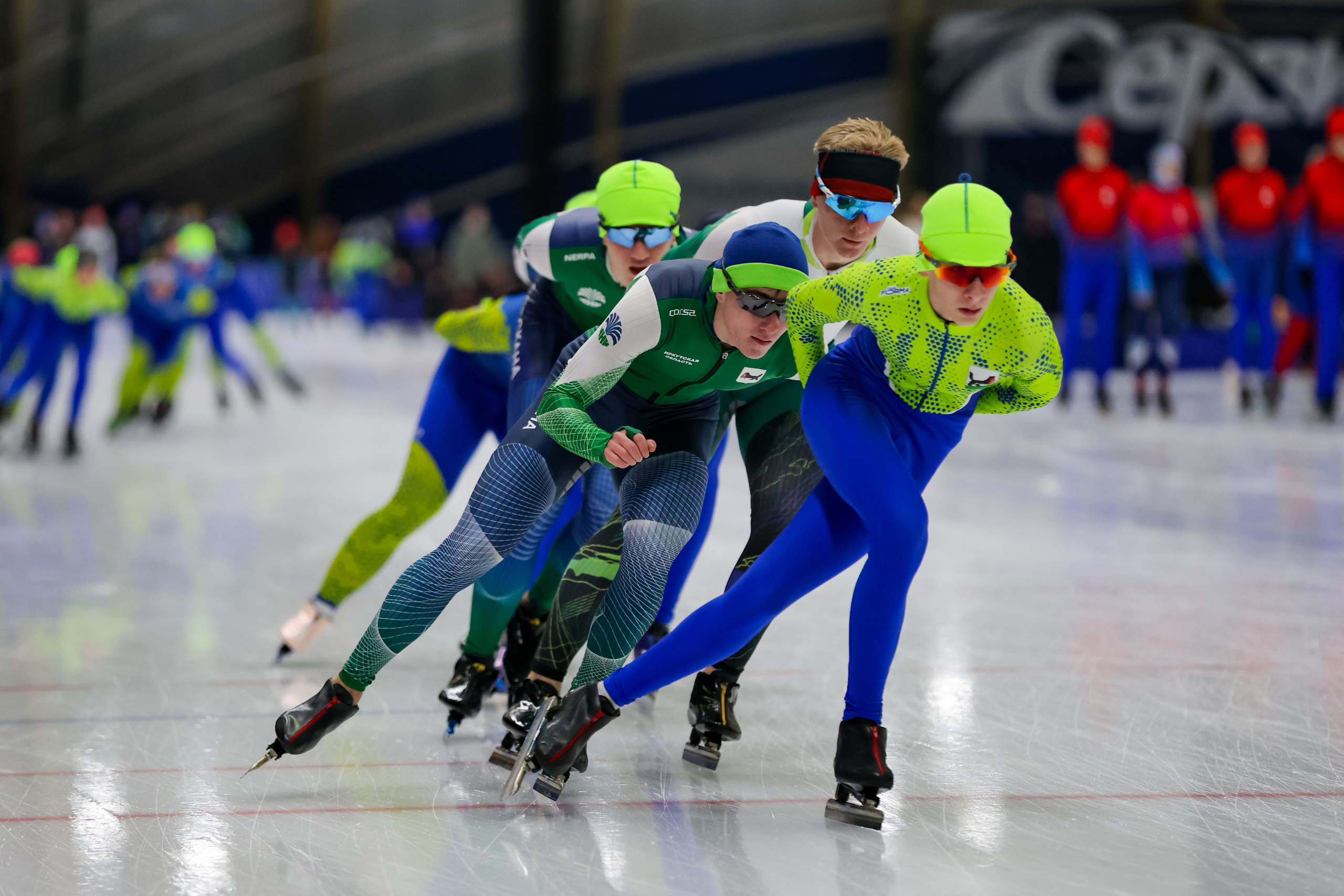 Тренировки. Конькобежный спорт. Иркутск, 2026. Спортивная съемка Мария Царфати