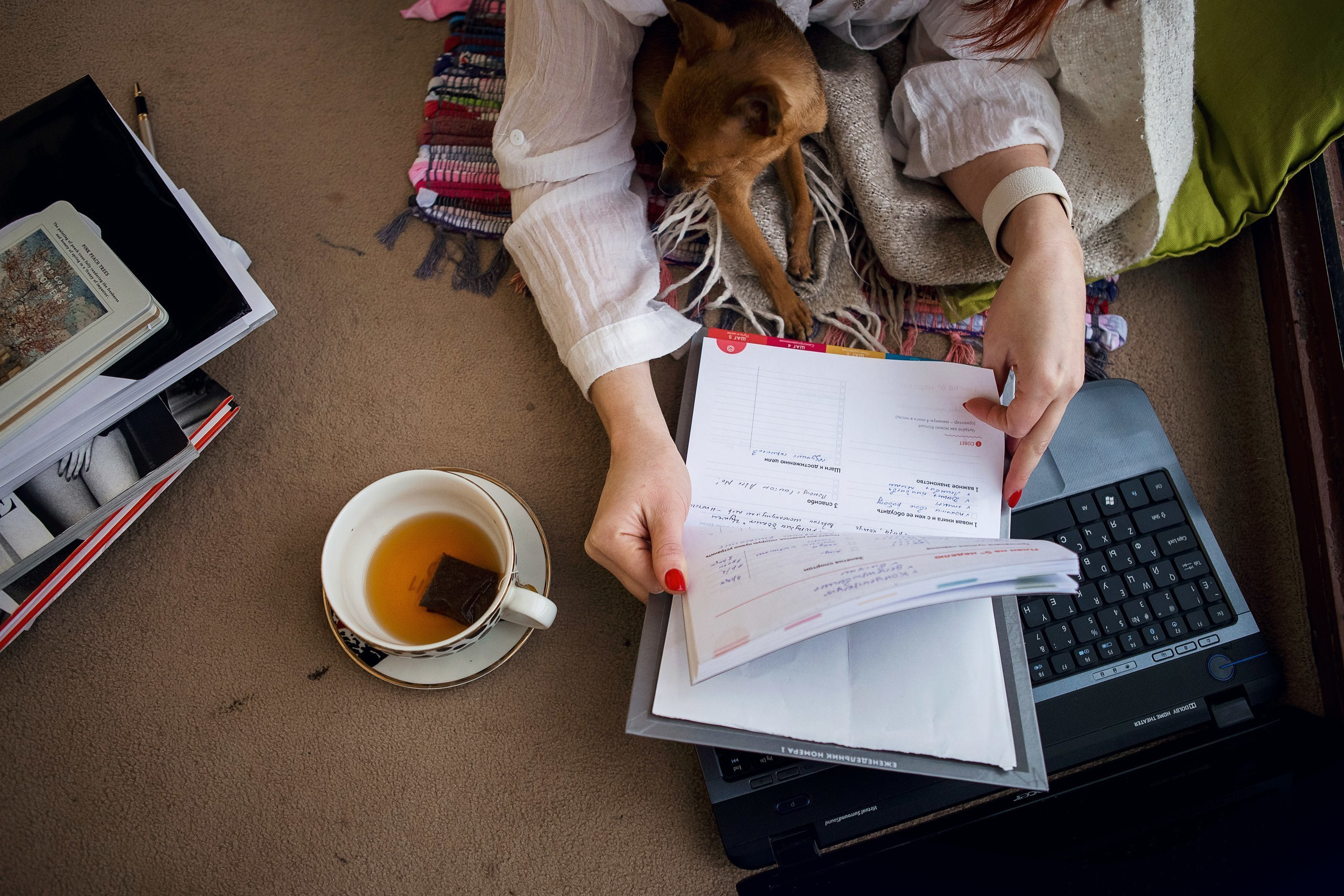 Домашняя сьемка "Будни фотографа". Свадебный фотограф в Санкт-Петербурге