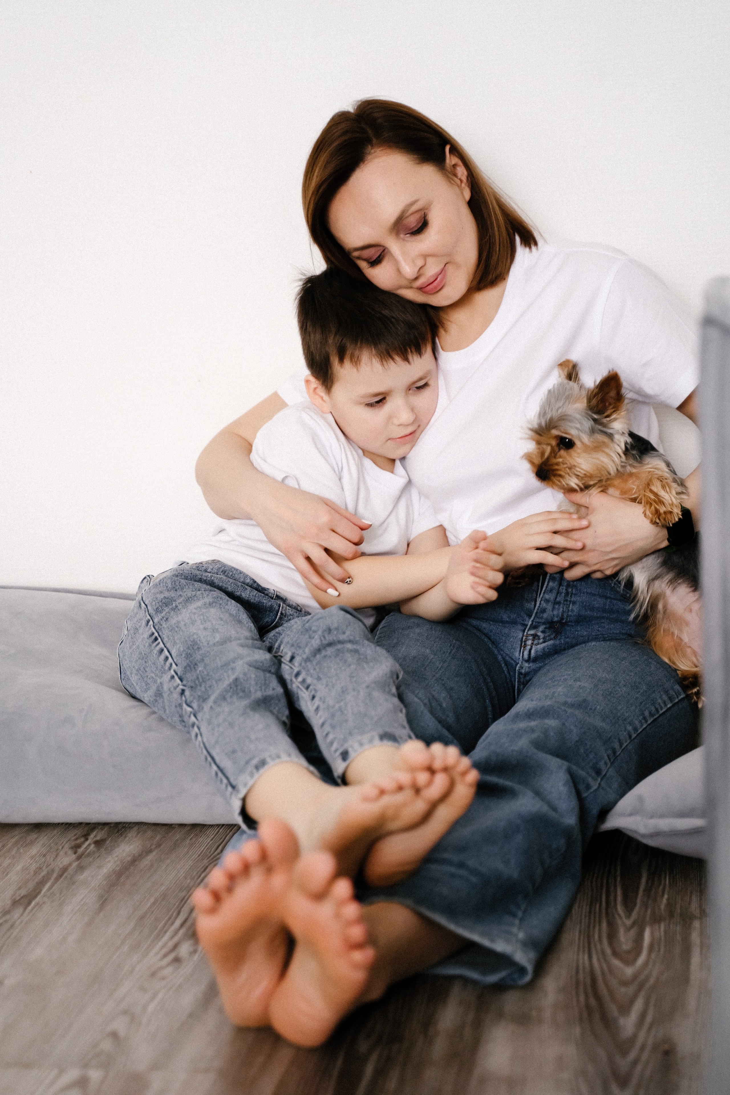 Мама с сыном