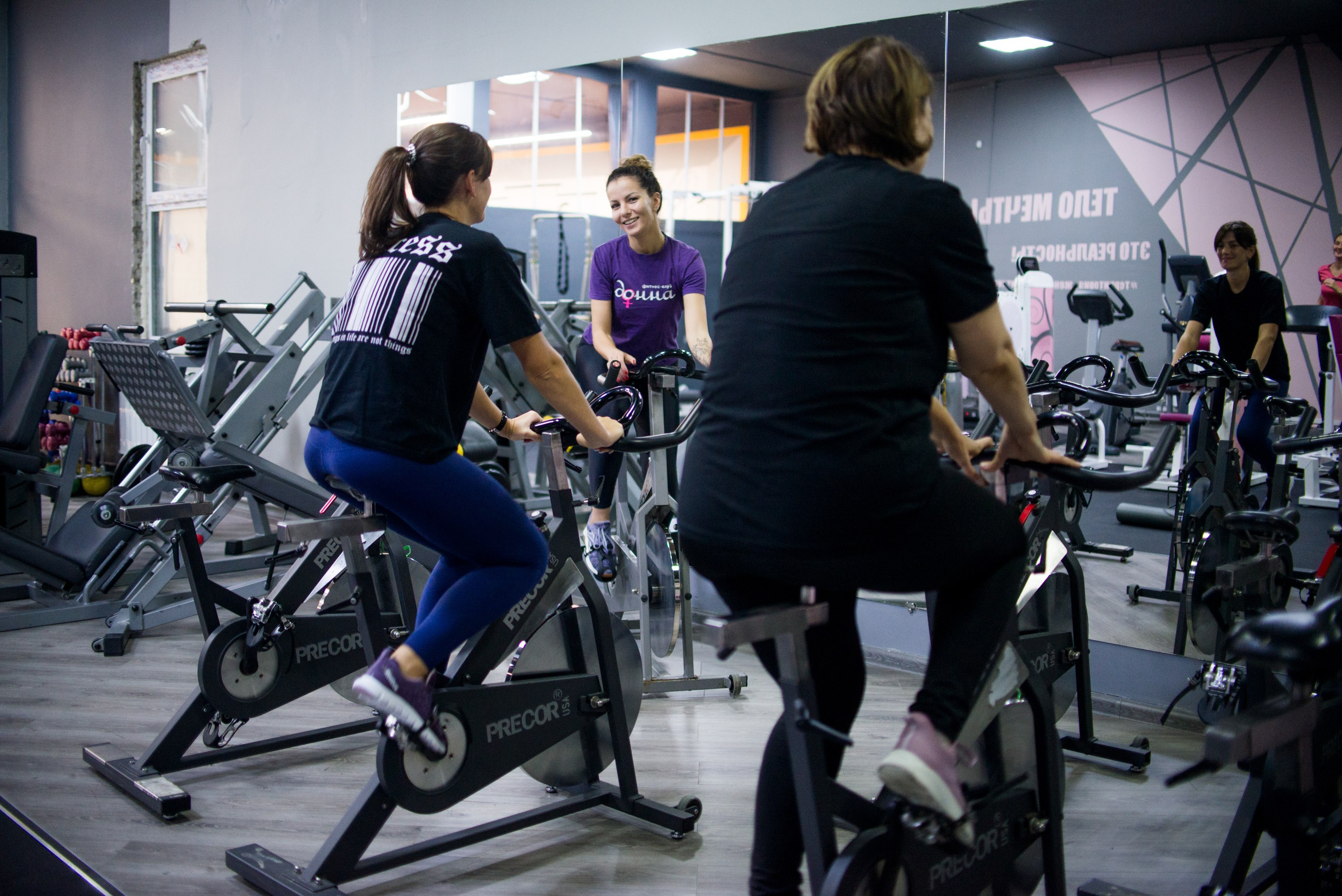 Женский фитнес клуб «Донна». Фотограф Медведева Полина