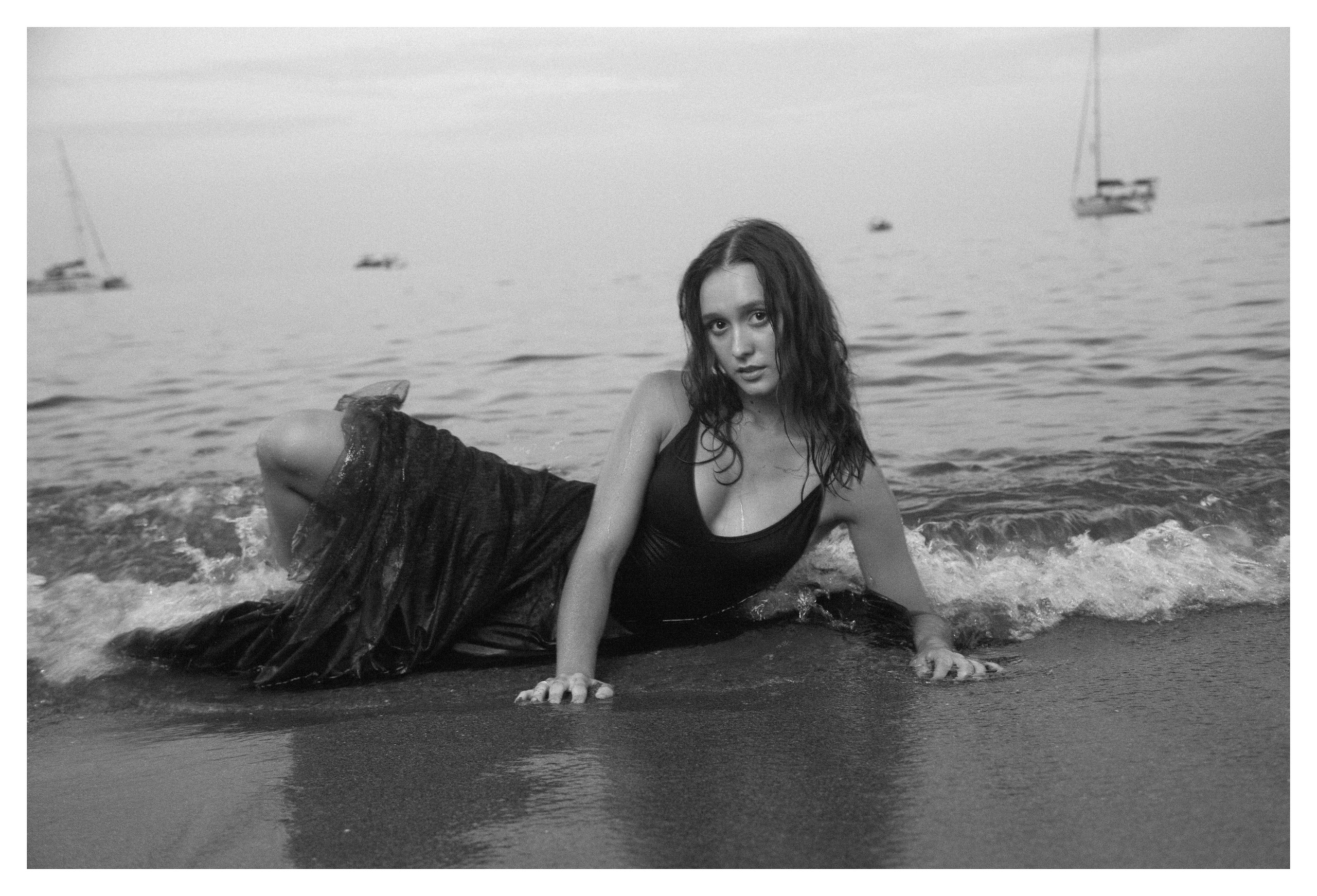 Лиза ЛИСТОПАД. портрет у моря. Фотография, как она есть