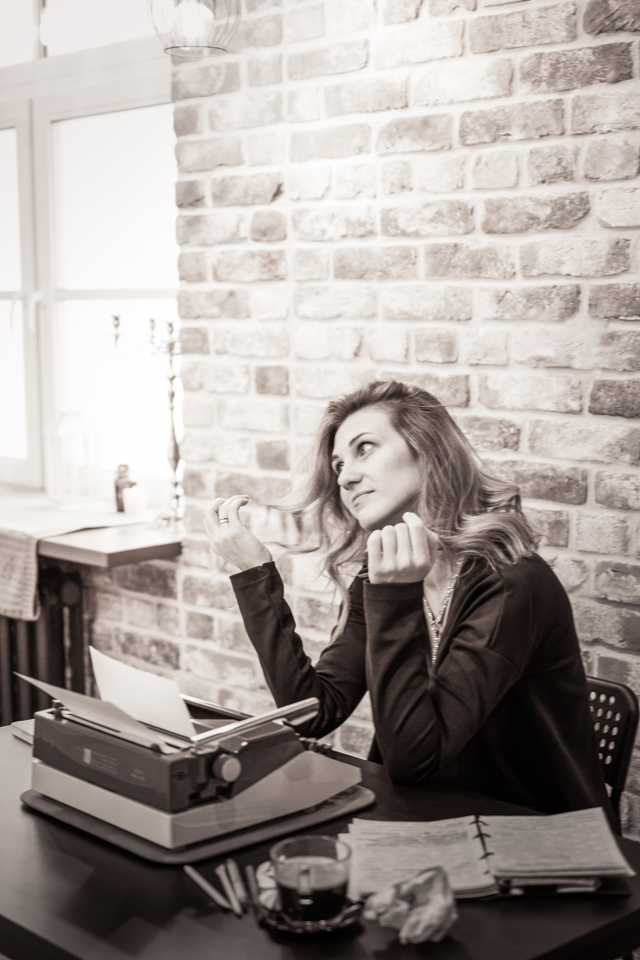 Писательница Эрика. Художественная фотография