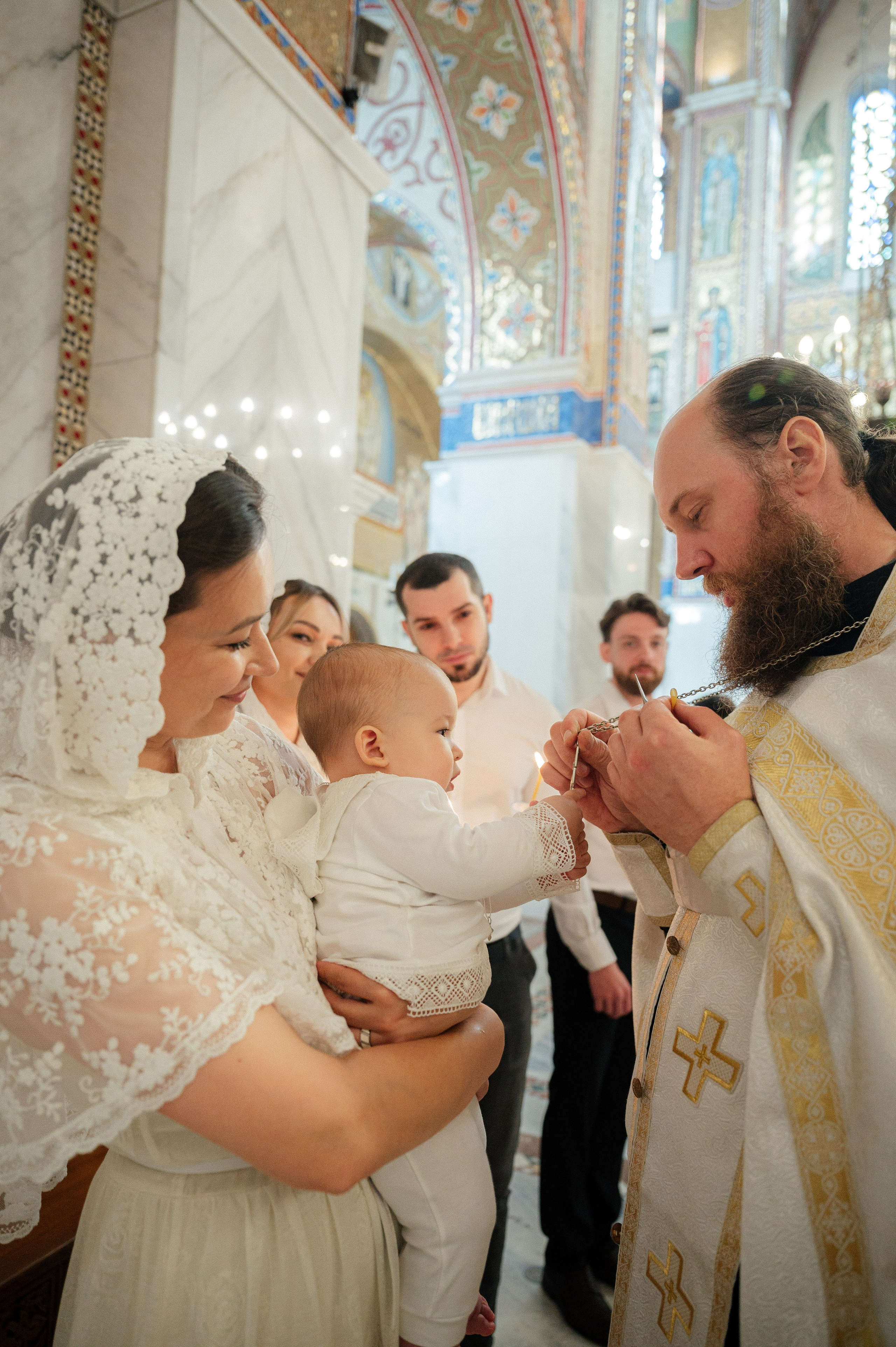 Крещение Димитрия Ясенево. Фотограф Алёна Мил