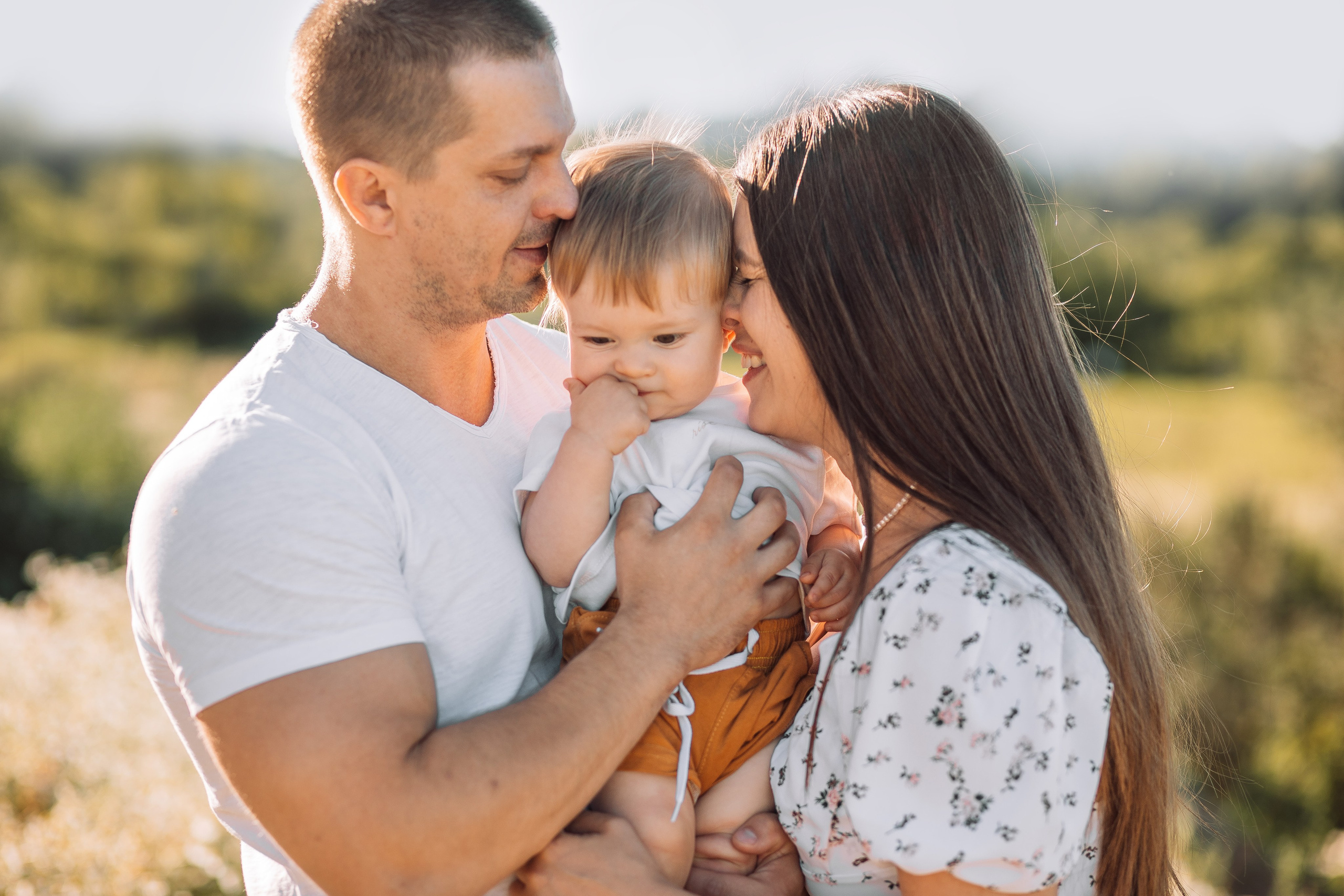 Семейная фотосессия на природе