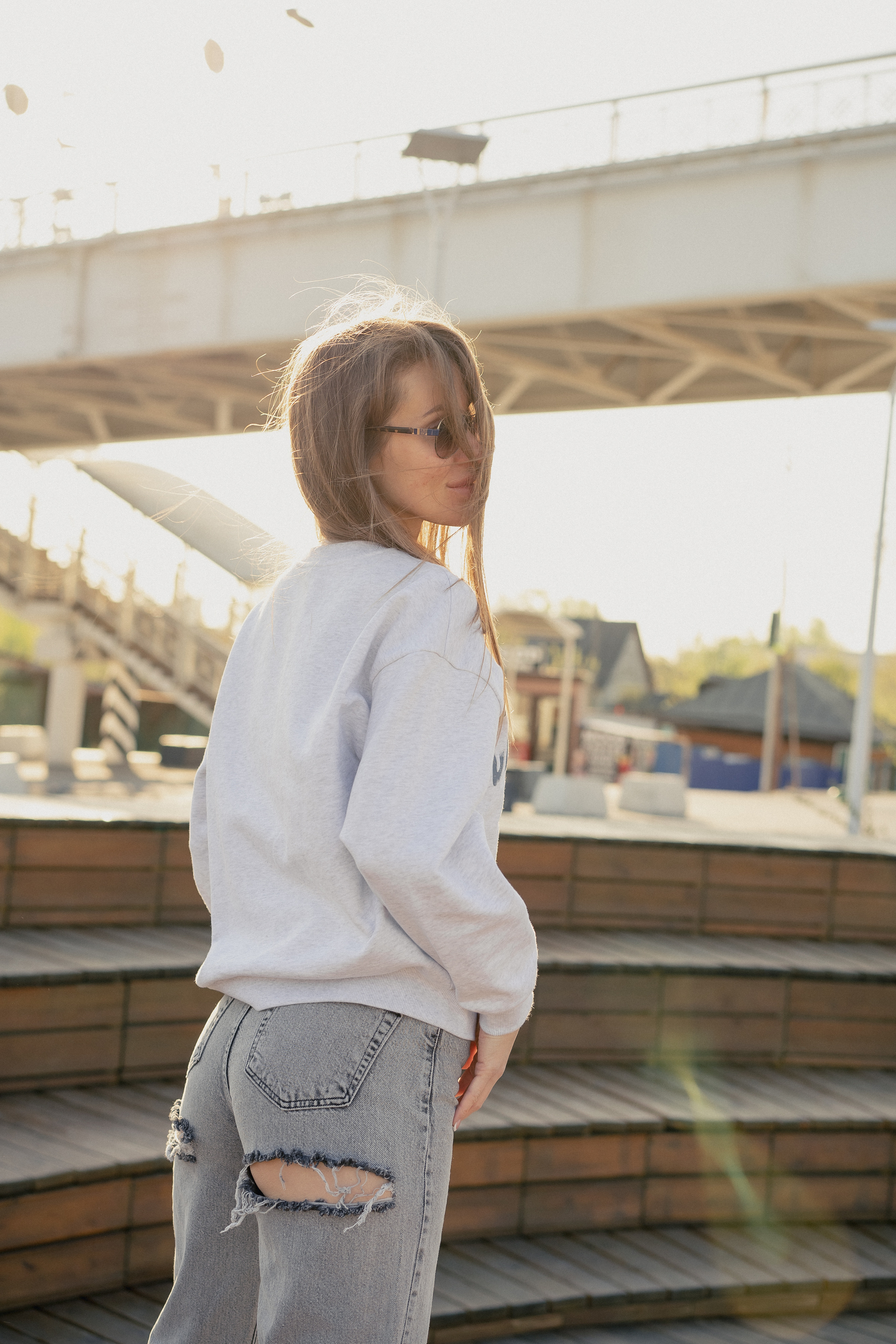 Фотосессия Алены в городе. Рыжкова Елена — контент фотограф Москва Тюмень. Стилизация съемки