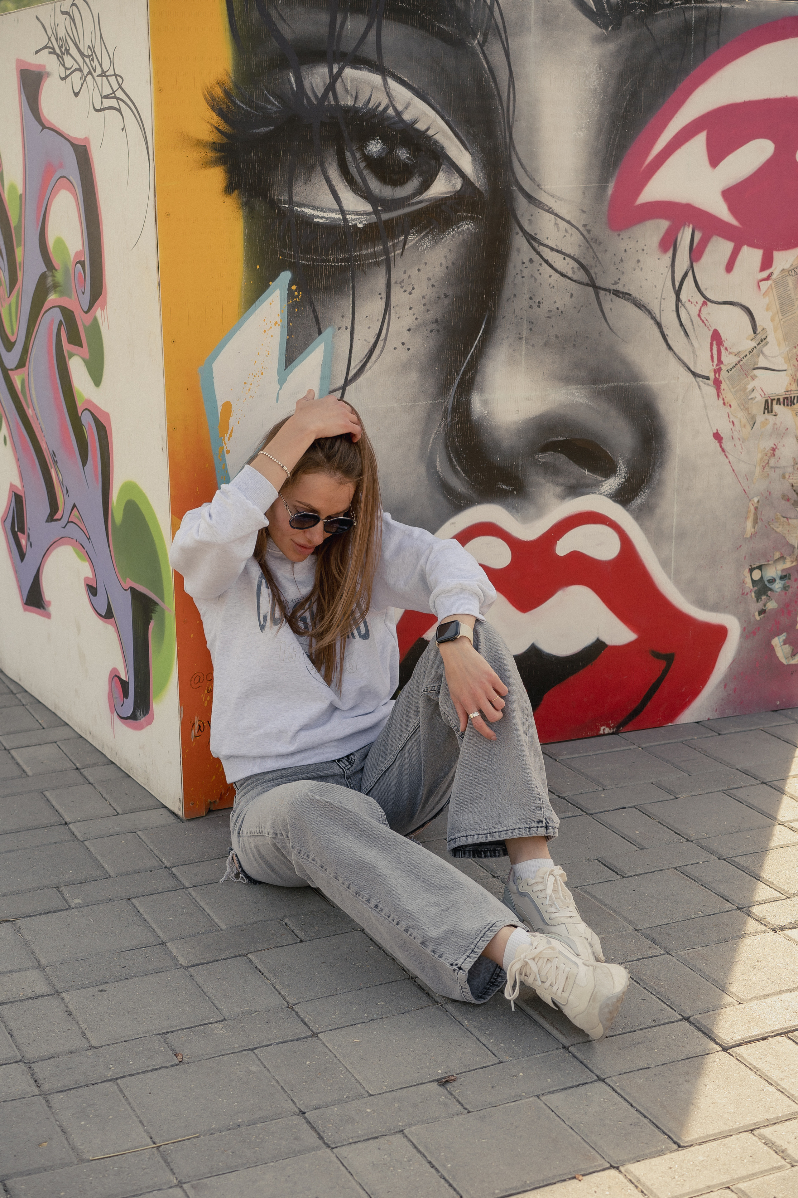 Фотосессия Алены в городе. Рыжкова Елена — контент фотограф Москва Тюмень. Стилизация съемки