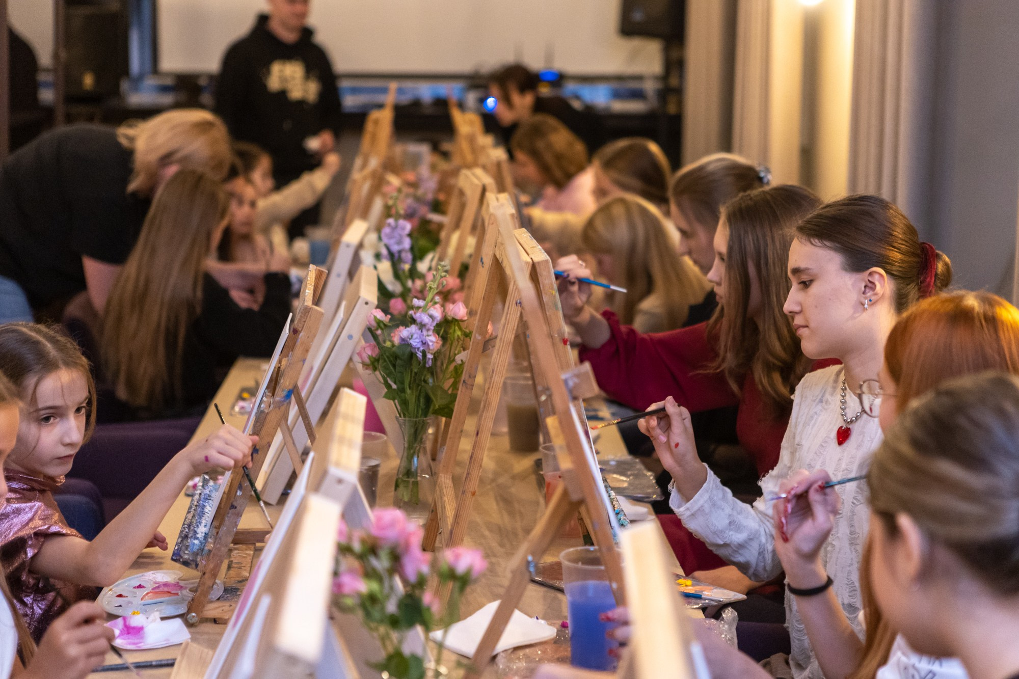 День Рождения Софьи и Лизы в ресторане «Ностальгия». Фотограф в Оренбурге. Профессиональный фотограф