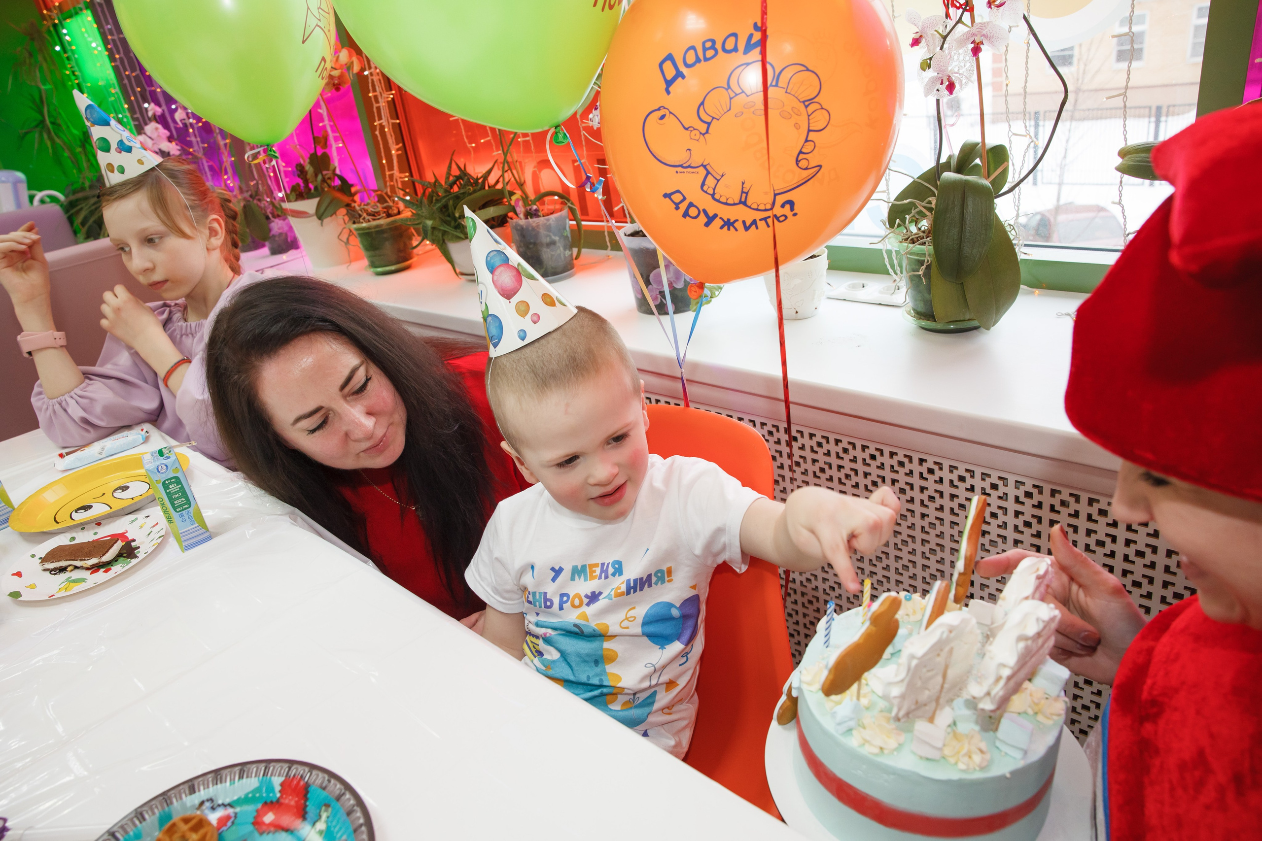 Детский День Рождения, Мише 3 годика, «Мультяшка». Свадебный и репортажный фотограф (Москва, Королев и другие)