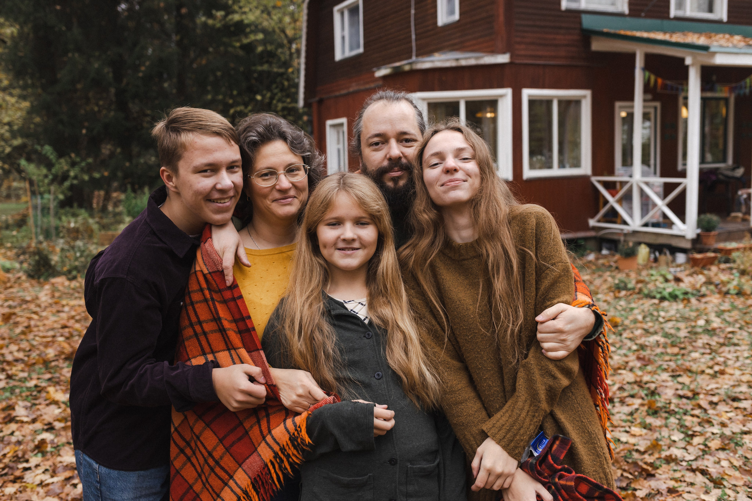 Five o'clock (история большой семьи). Семейный фотограф в Москве