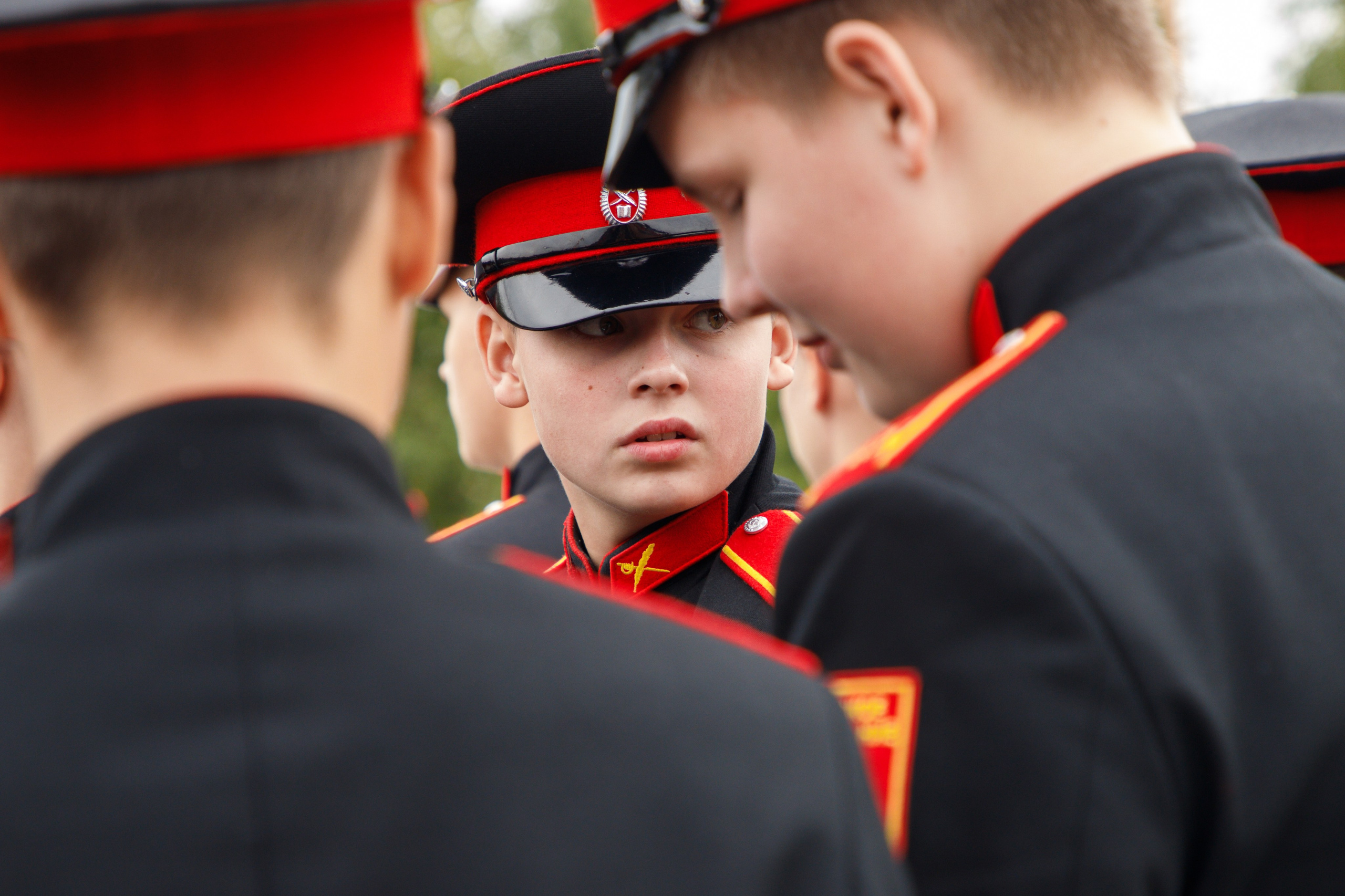 Репортаж посвящения в кадеты в Москве на ВДНХ в сентябре 2024 года. Семейный и школьный фотограф в Москве Анна Ткач