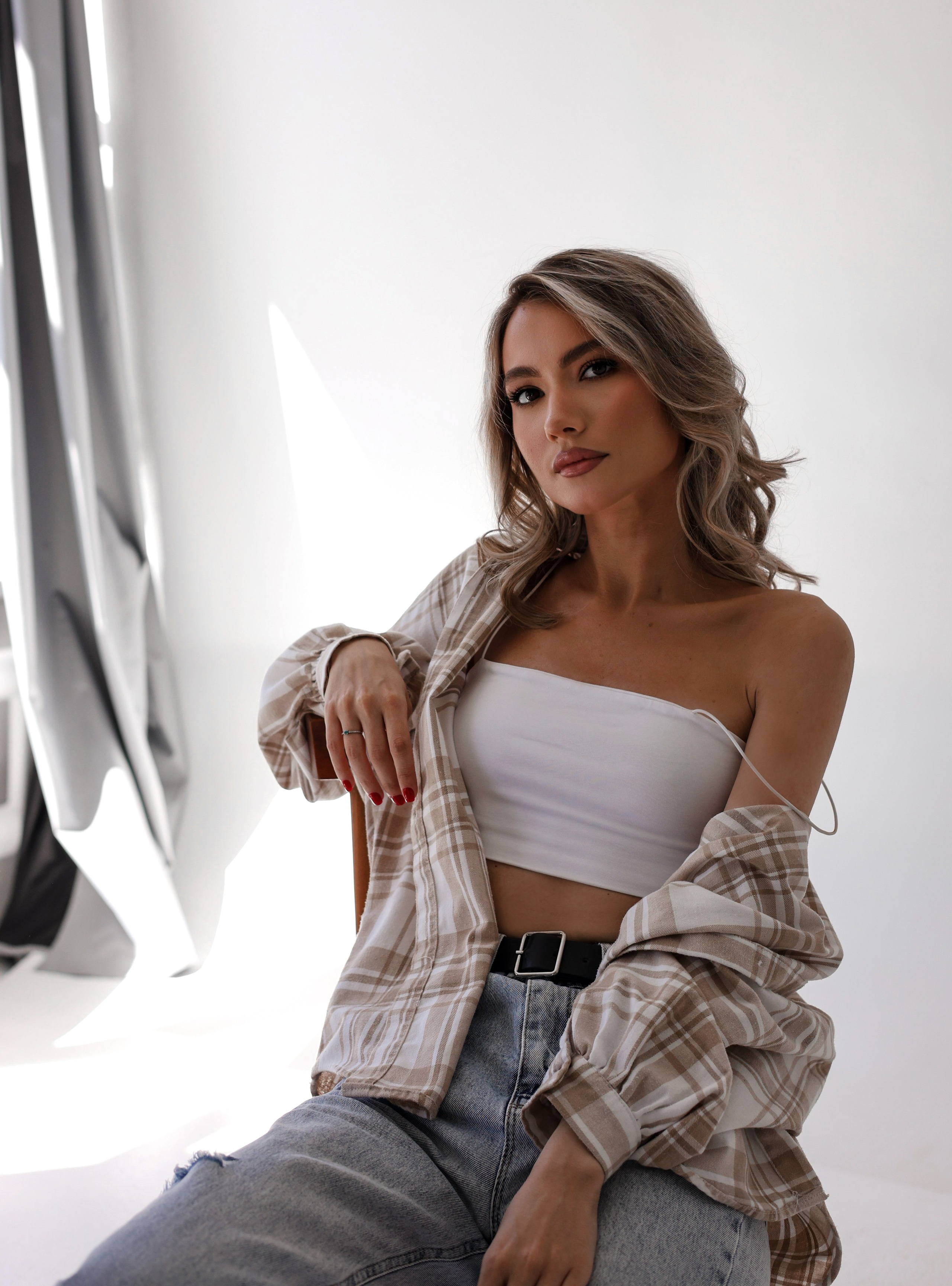 Индивидуальная фотосессия., Эмилия 2024 (студия). Фотограф г. Казань