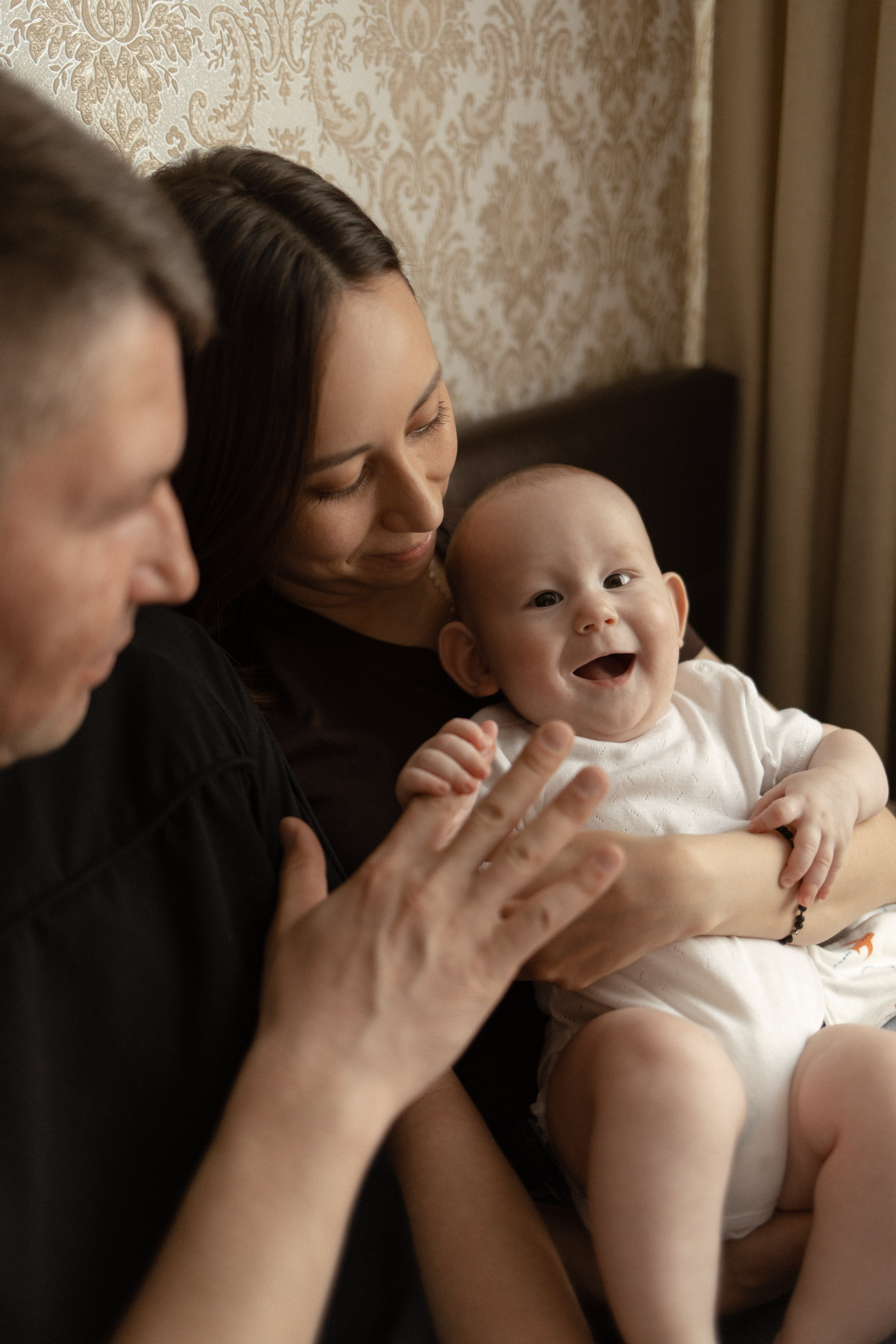 Лева и его родители. Семейный фотограф Челябинск