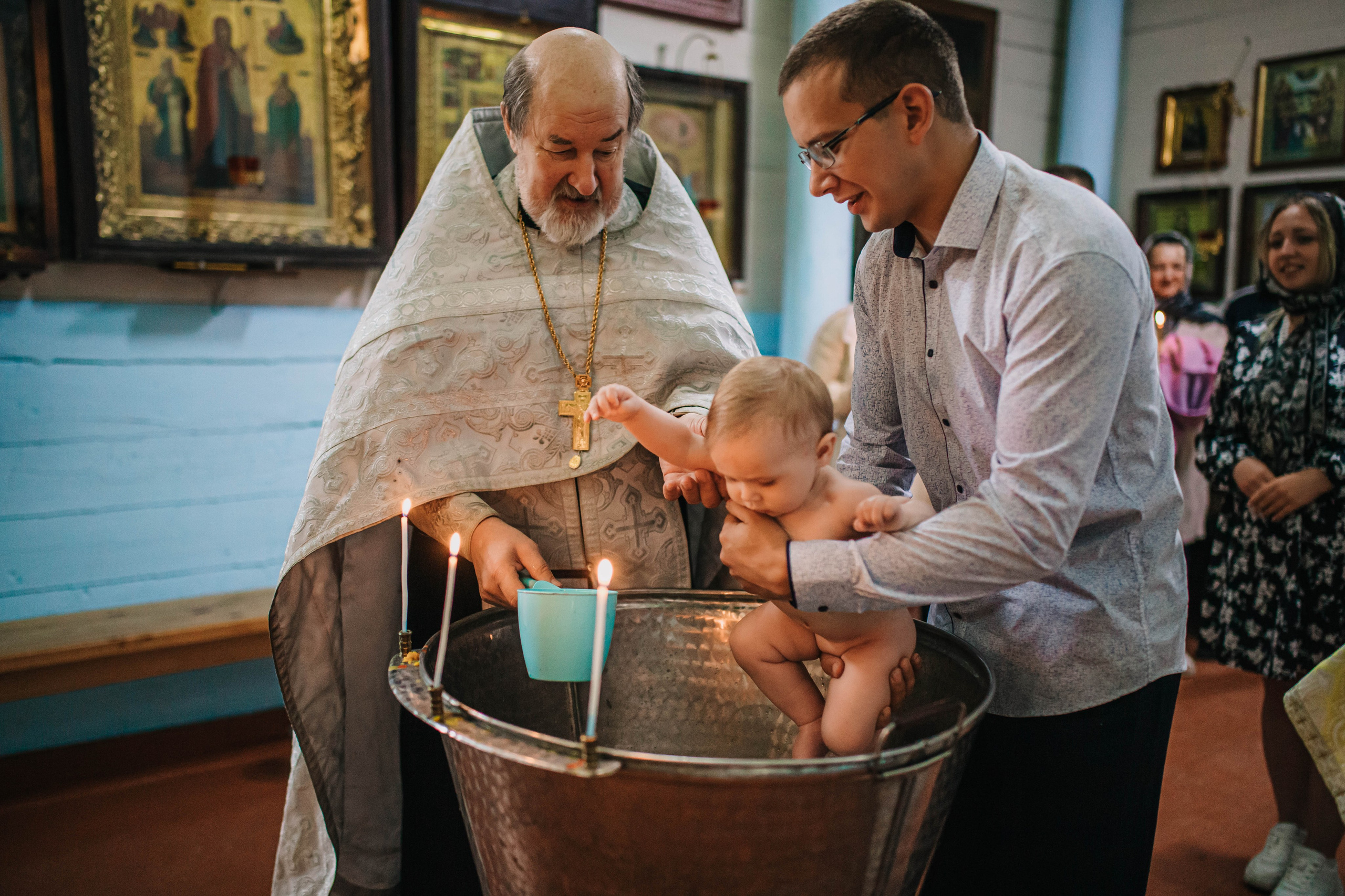 Крещение Варвары. Фотограф Дарья Маташкова