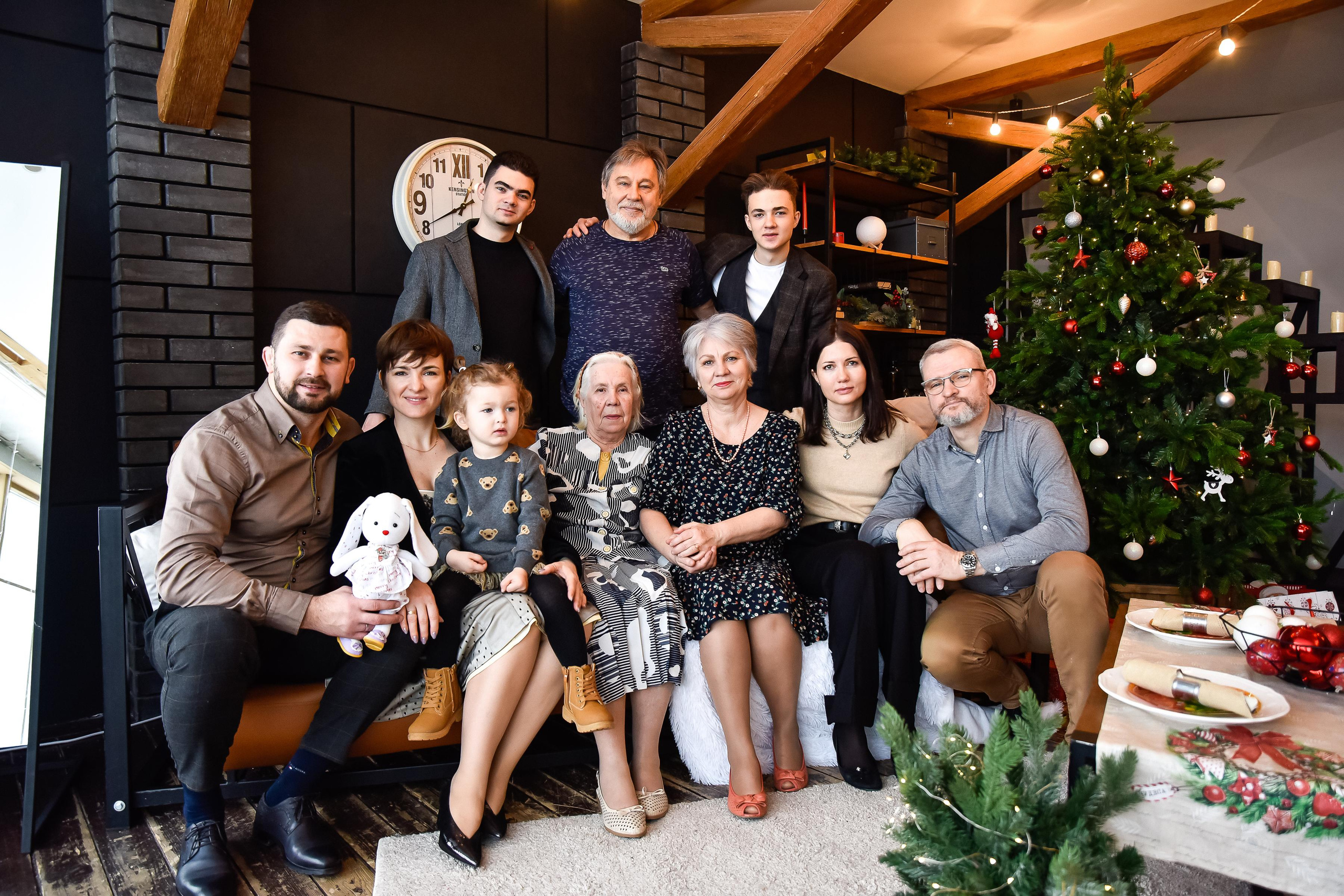 Большая семья