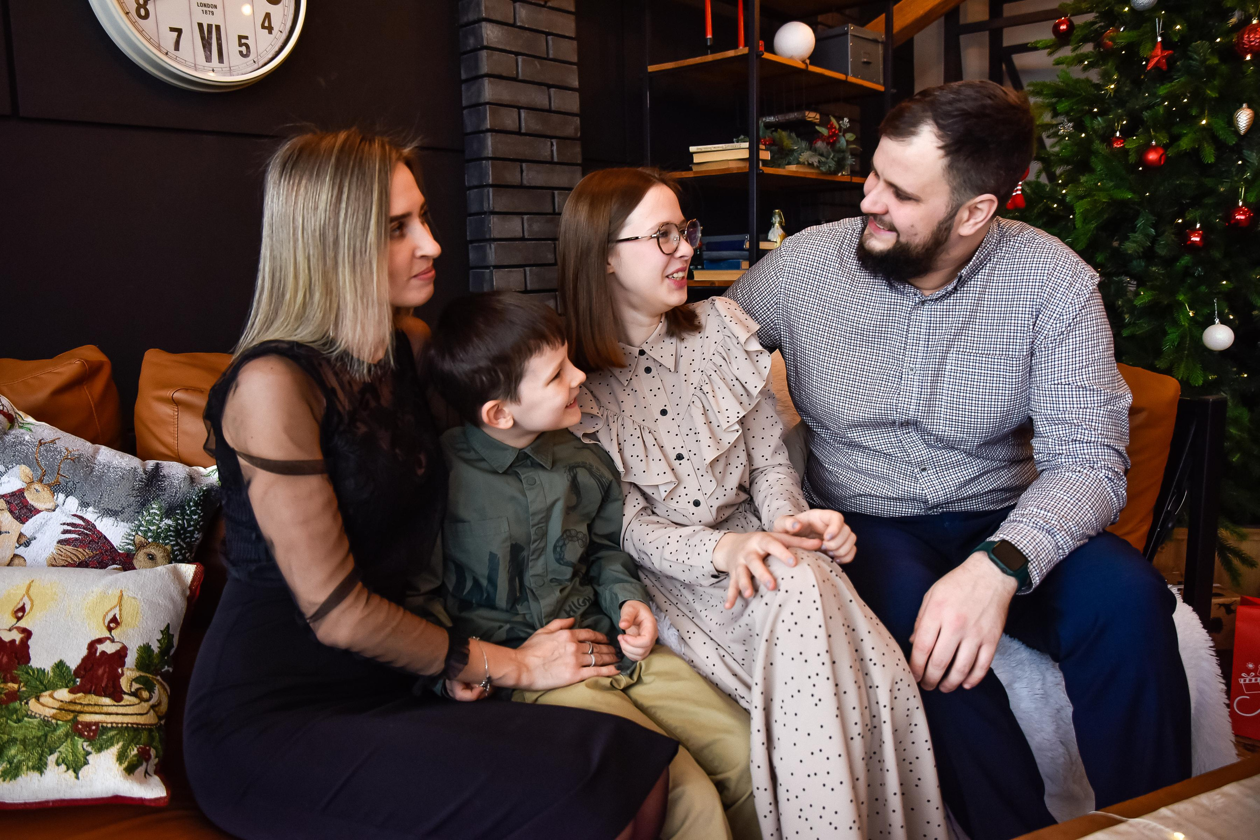 Большая семья