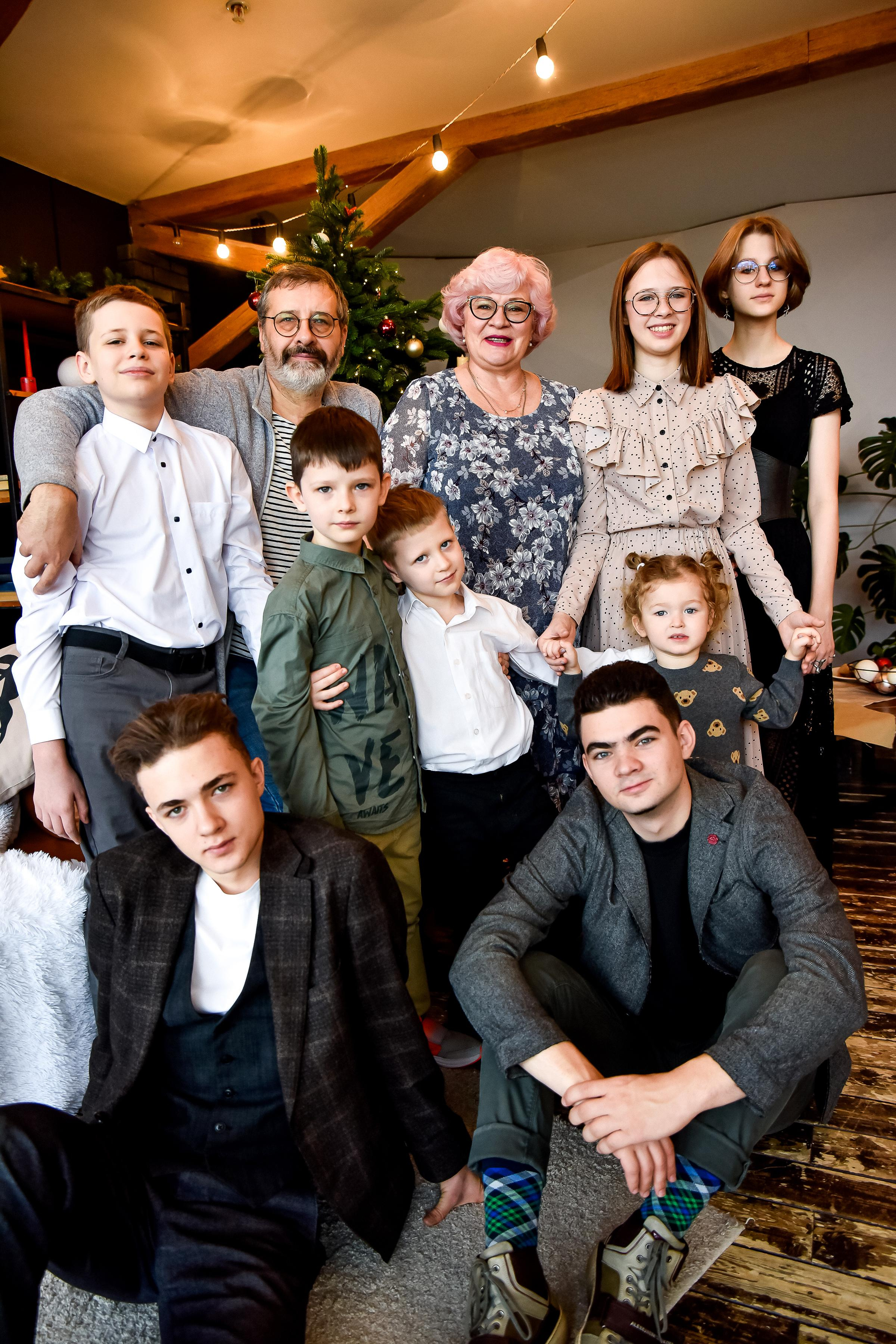 Большая семья